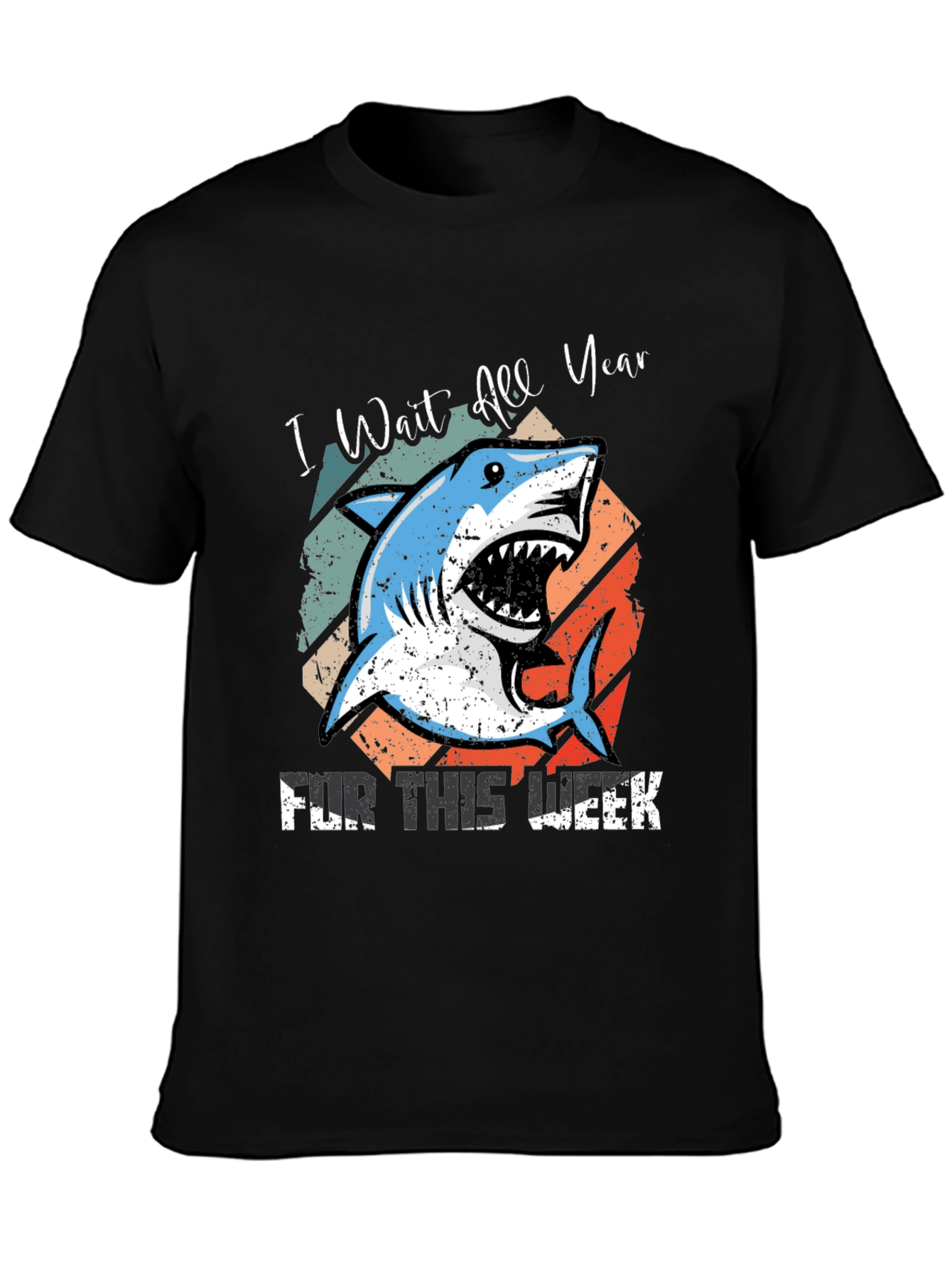 Shark Week T-Shirt - I Wait All Year
