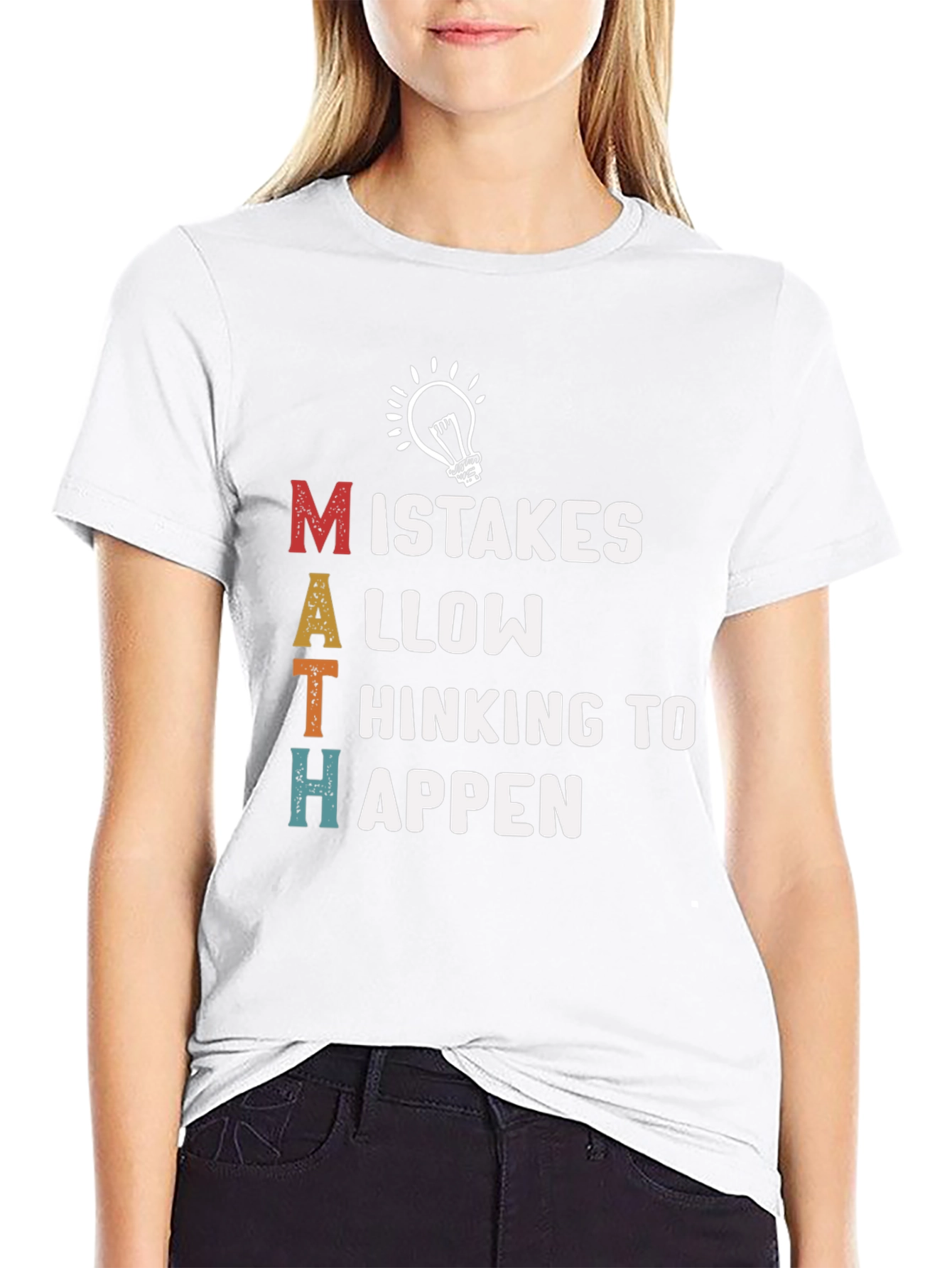 Math Mistakes T-Shirt - Thinking to Happen Tee