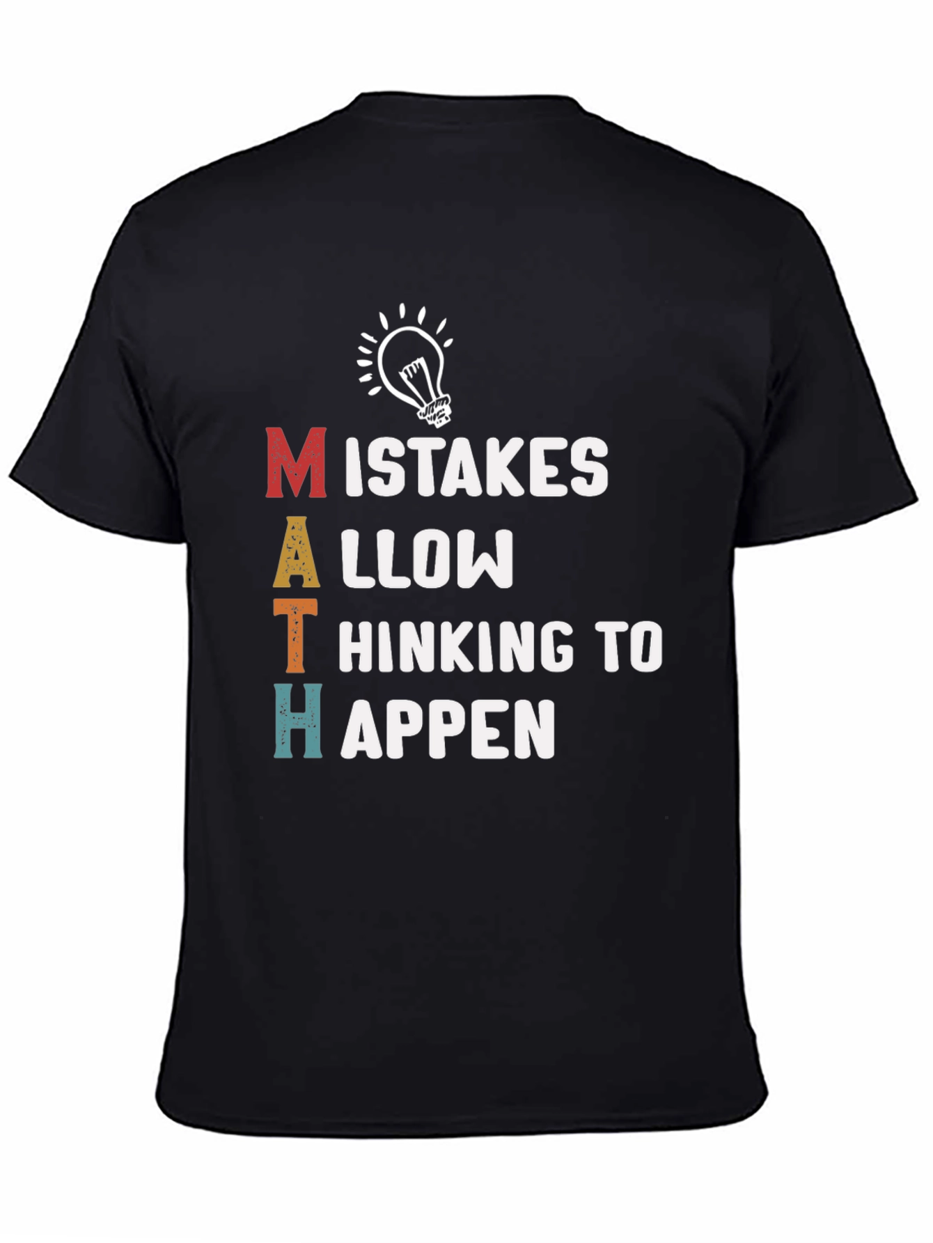 Math Mistakes T-Shirt - Thinking to Happen Tee