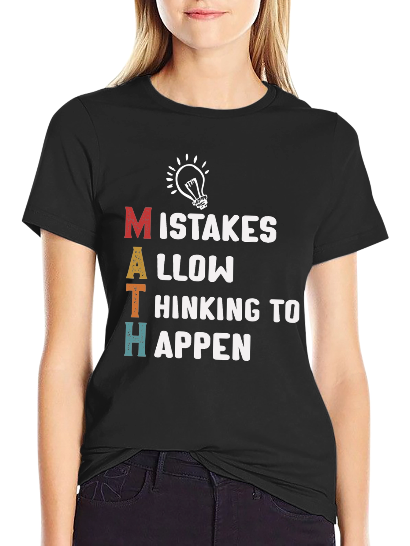 Math Mistakes T-Shirt - Thinking to Happen Tee