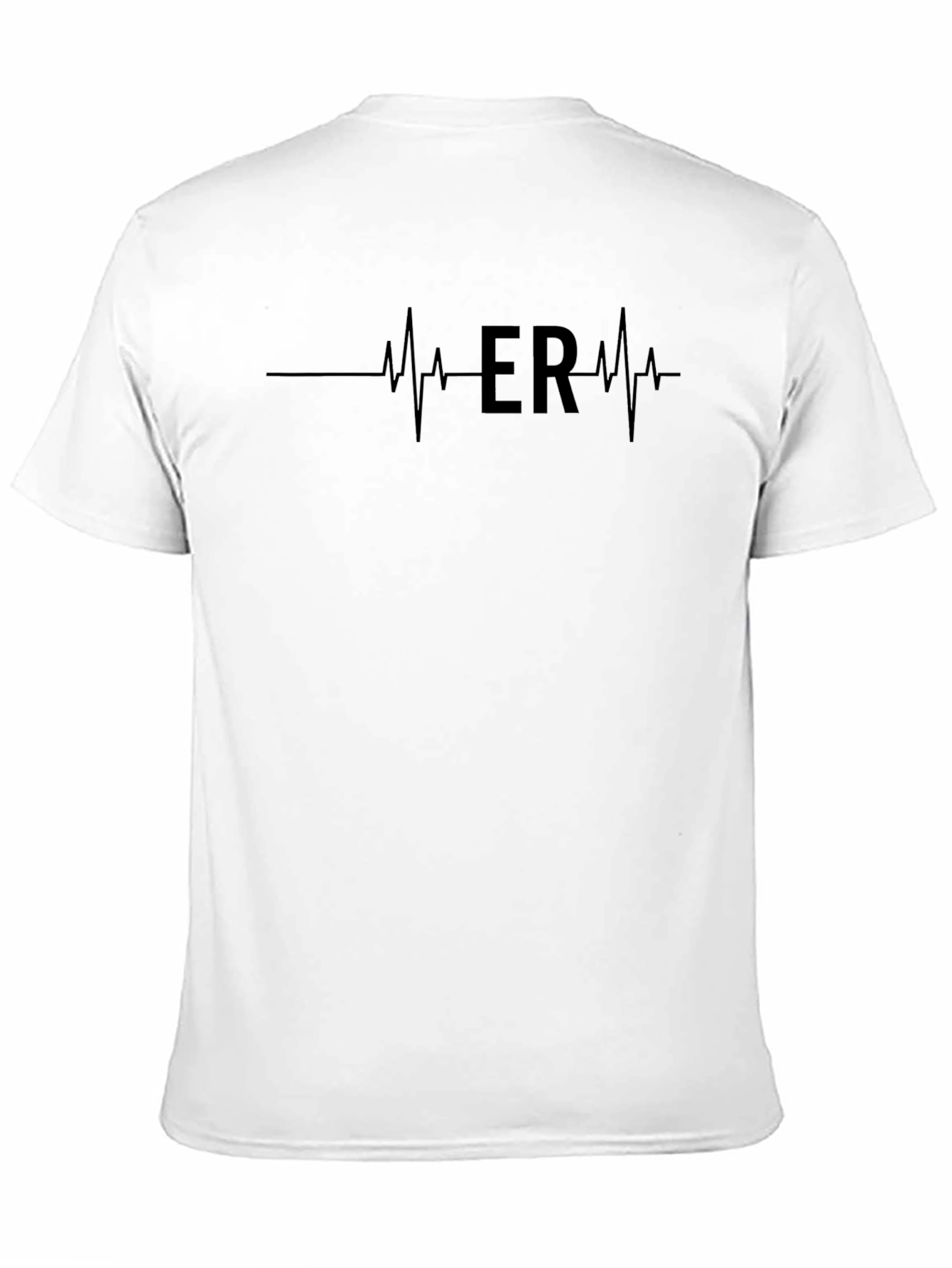 ER Heartbeat Graphic T-Shirt - Emergency Room Tee