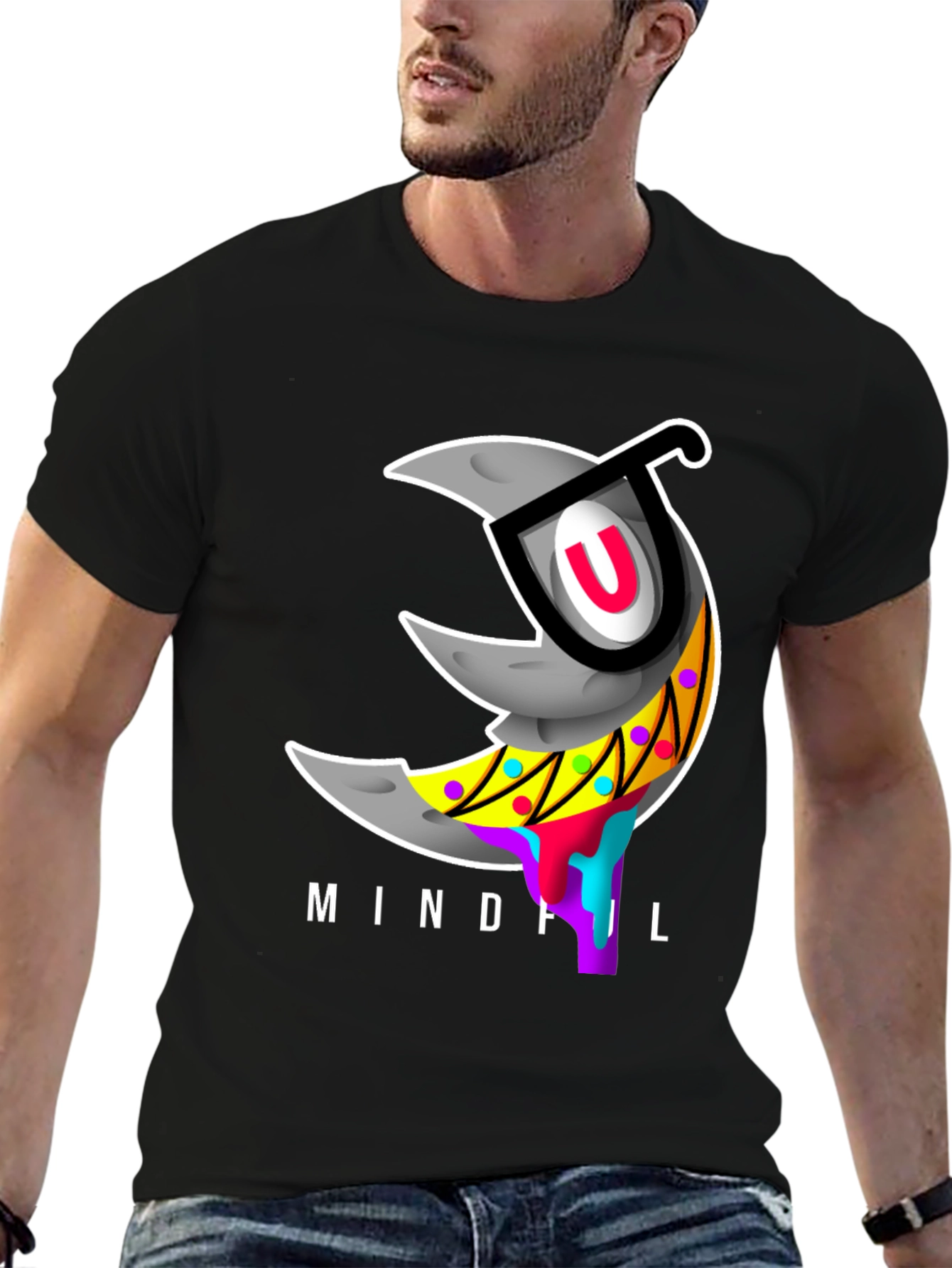 Mindful Moon Graphic Tee