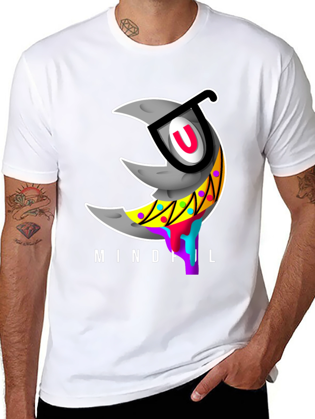 Mindful Moon Graphic Tee