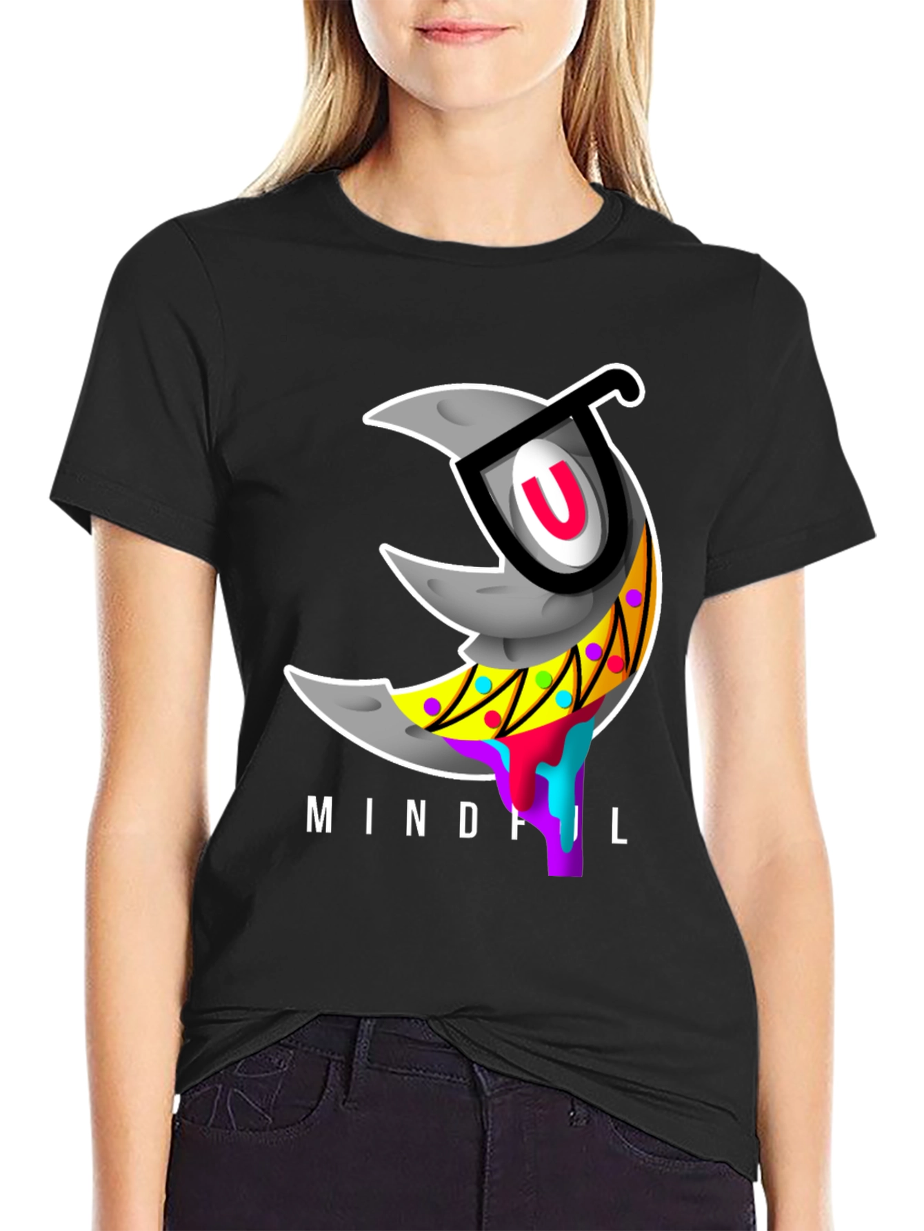 Mindful Moon Graphic Tee