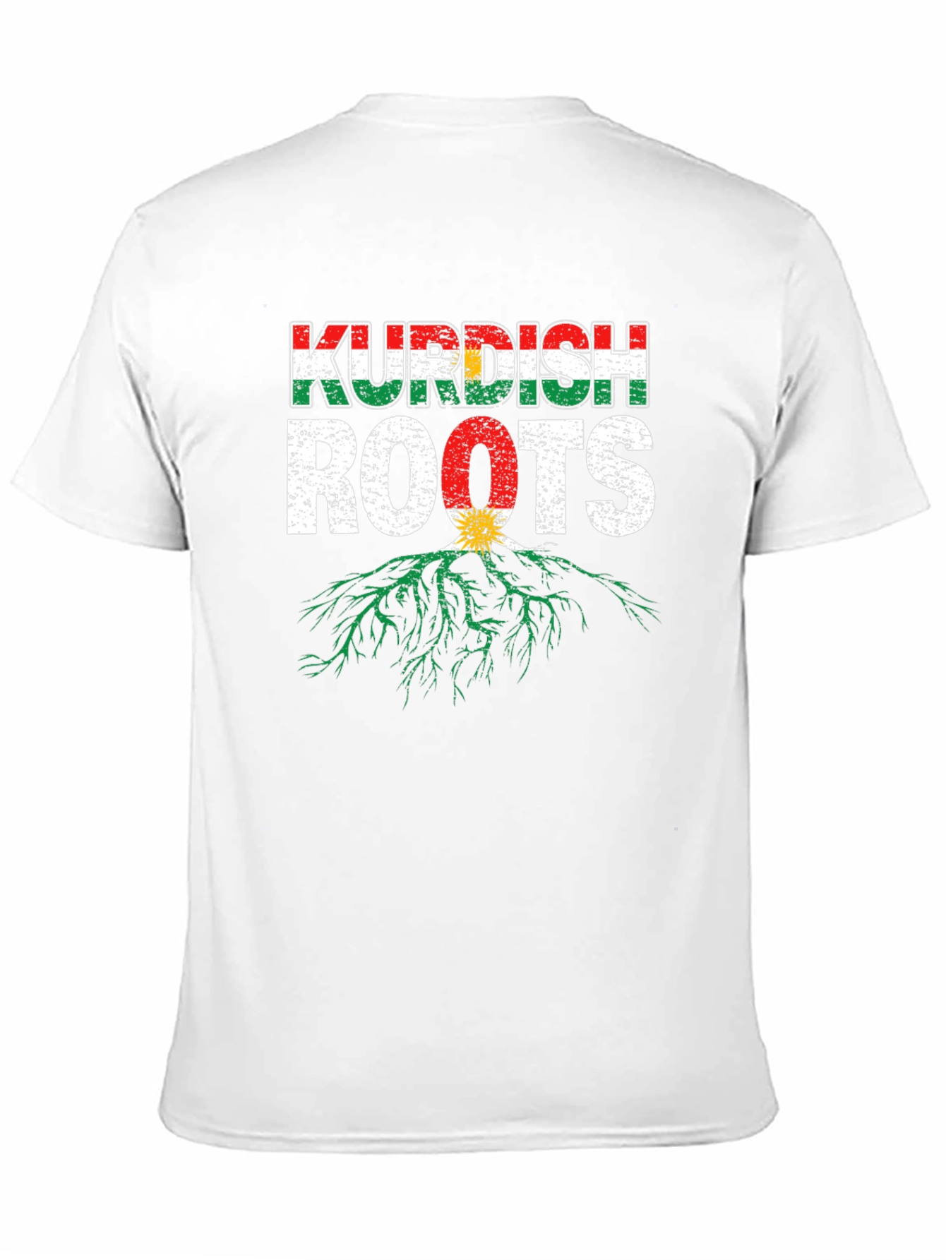 Kurdish Roots Graphic T-Shirt - Black