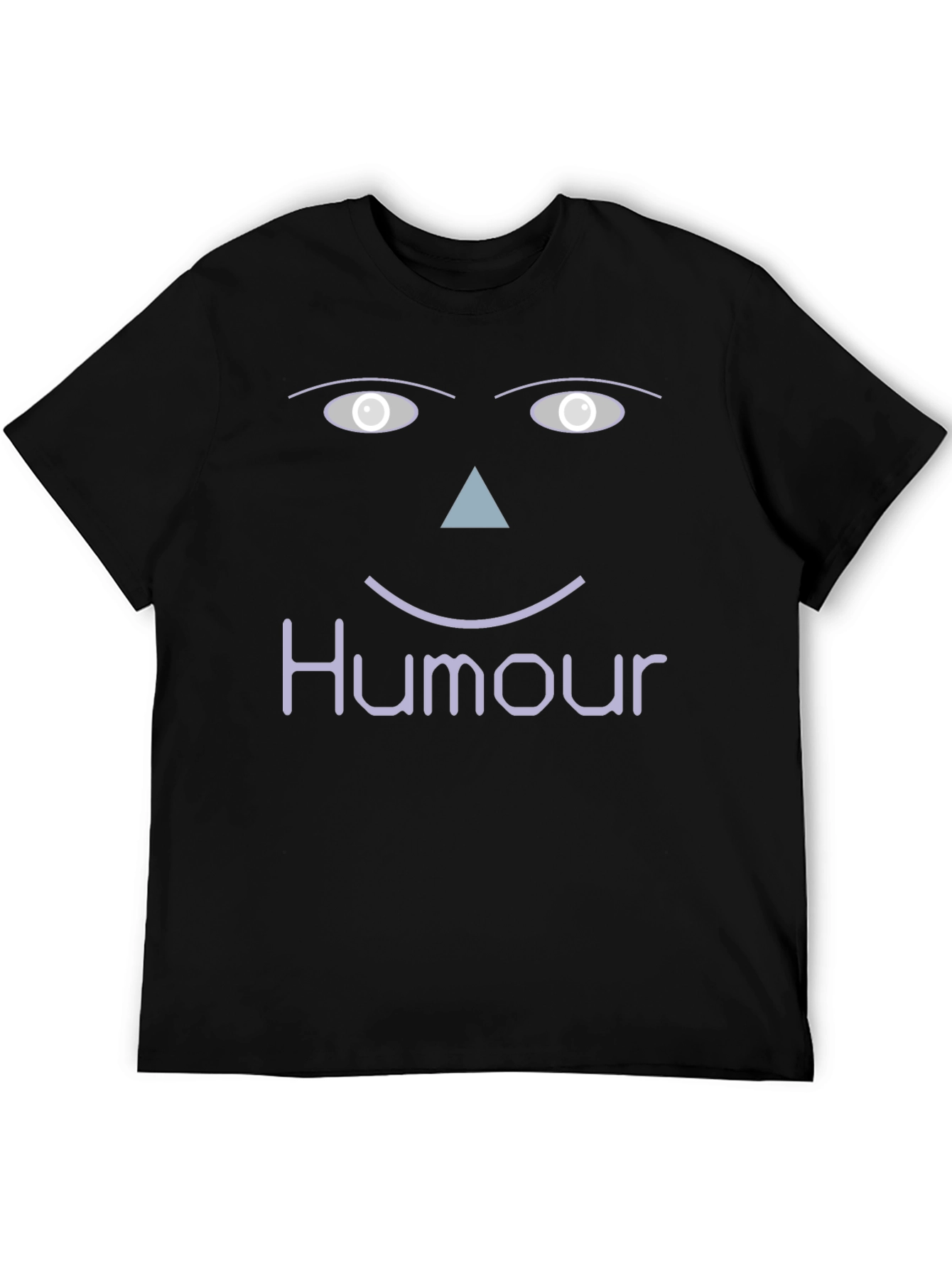 Humour Graphic T-Shirt - Funny Face Design