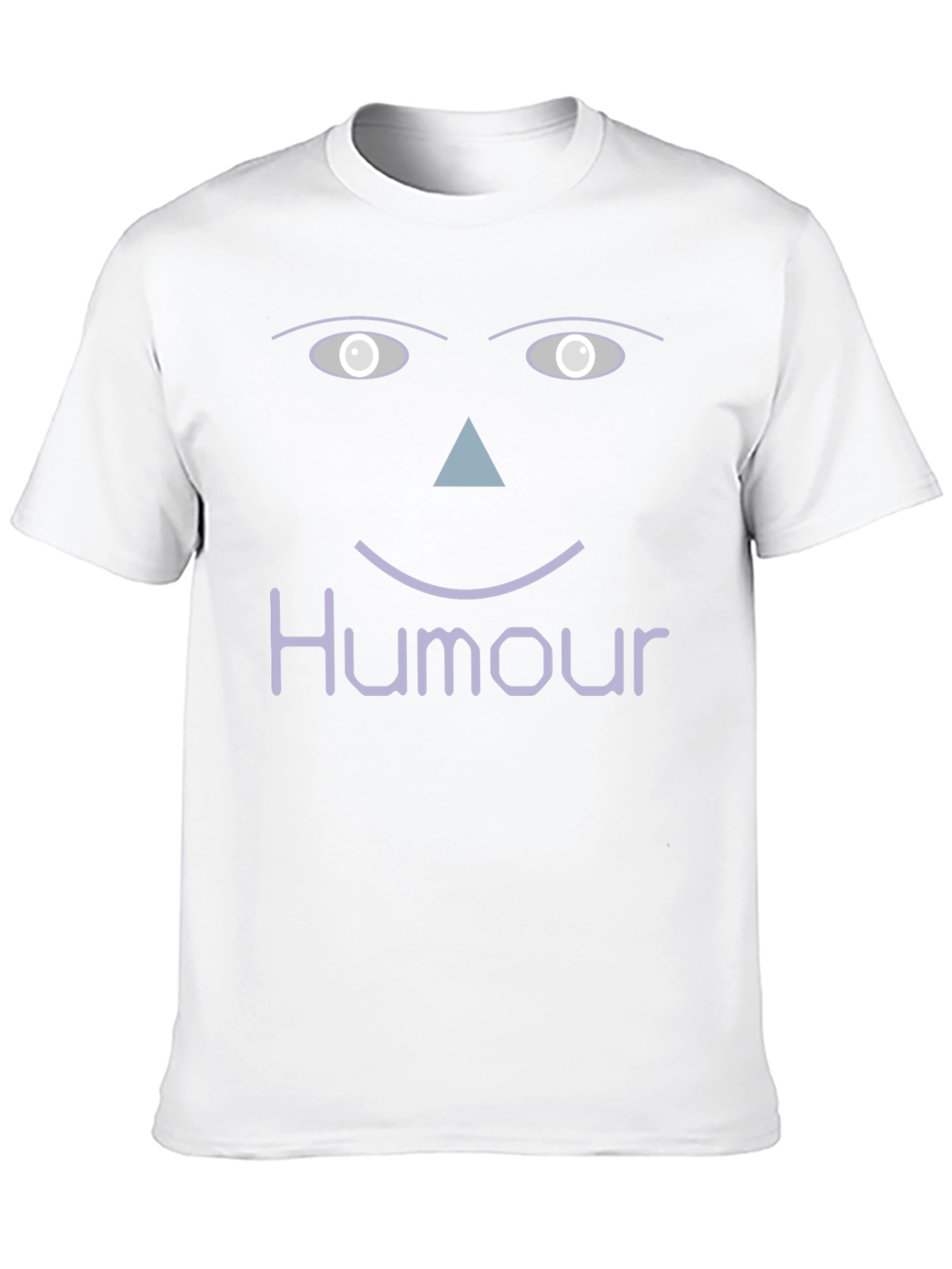 Humour Graphic T-Shirt - Funny Face Design
