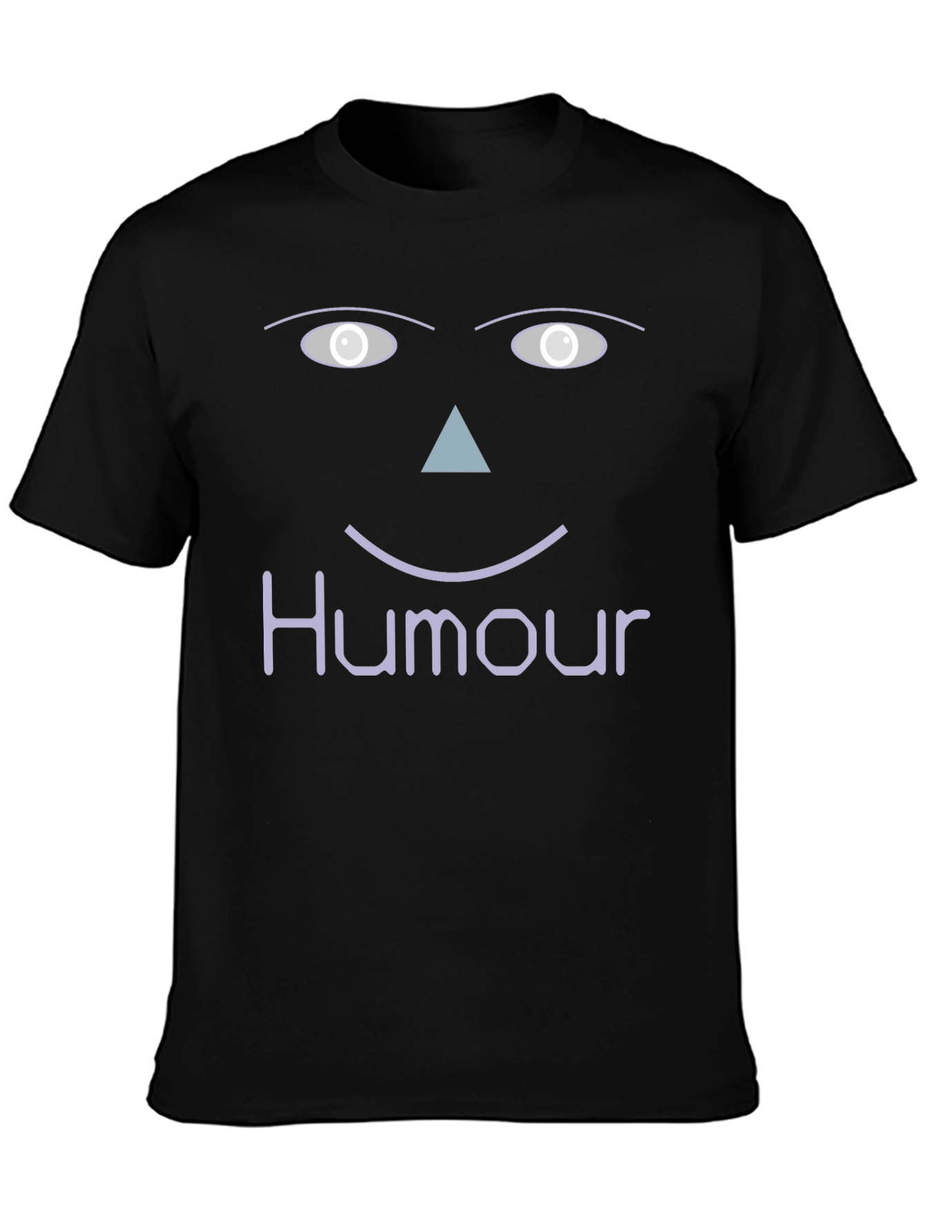 Humour Graphic T-Shirt - Funny Face Design