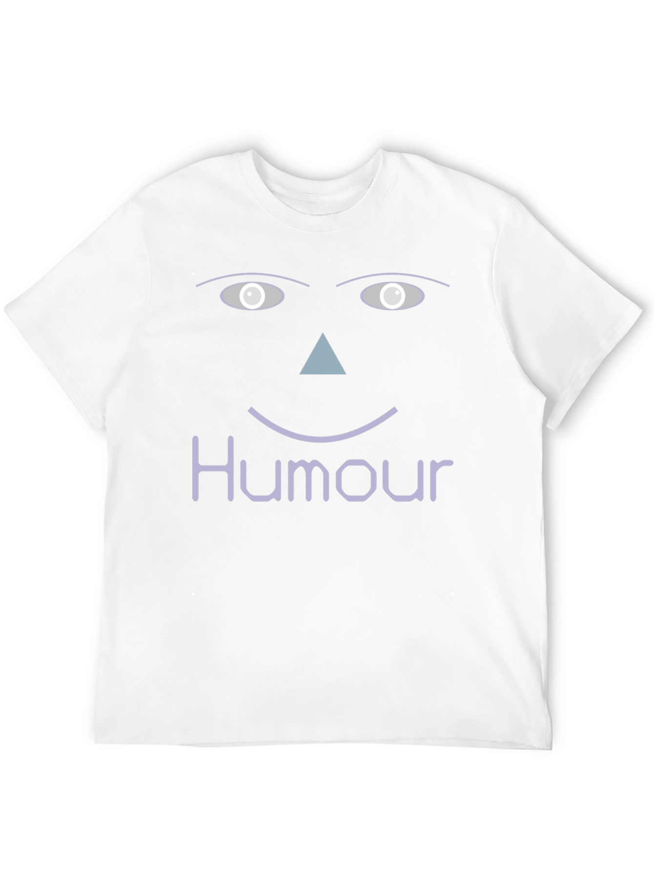 Humour Graphic T-Shirt - Funny Face Design