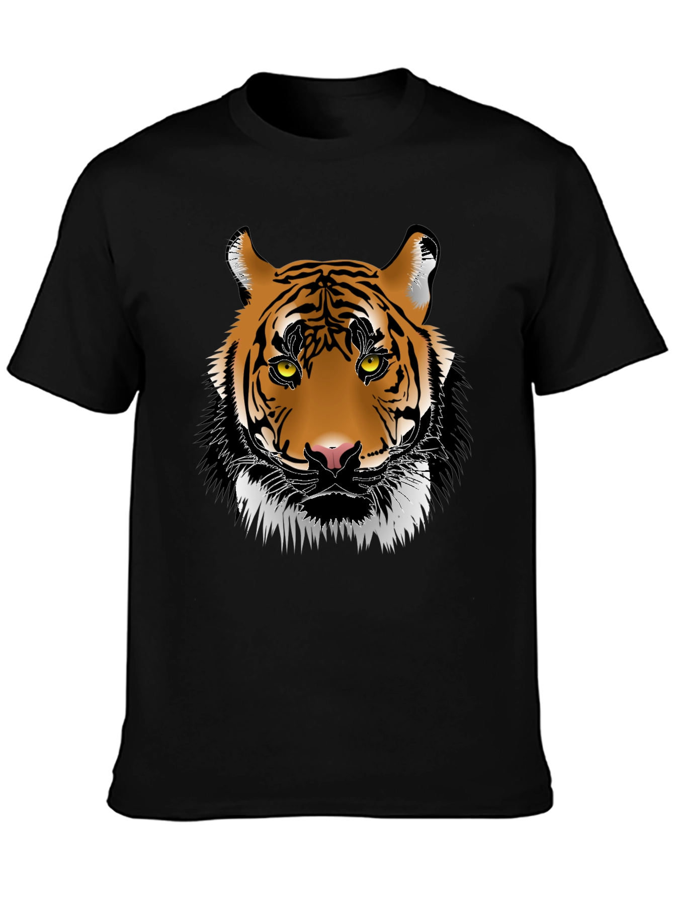 Tiger Graphic Tee - Bold Animal Print T-Shirt