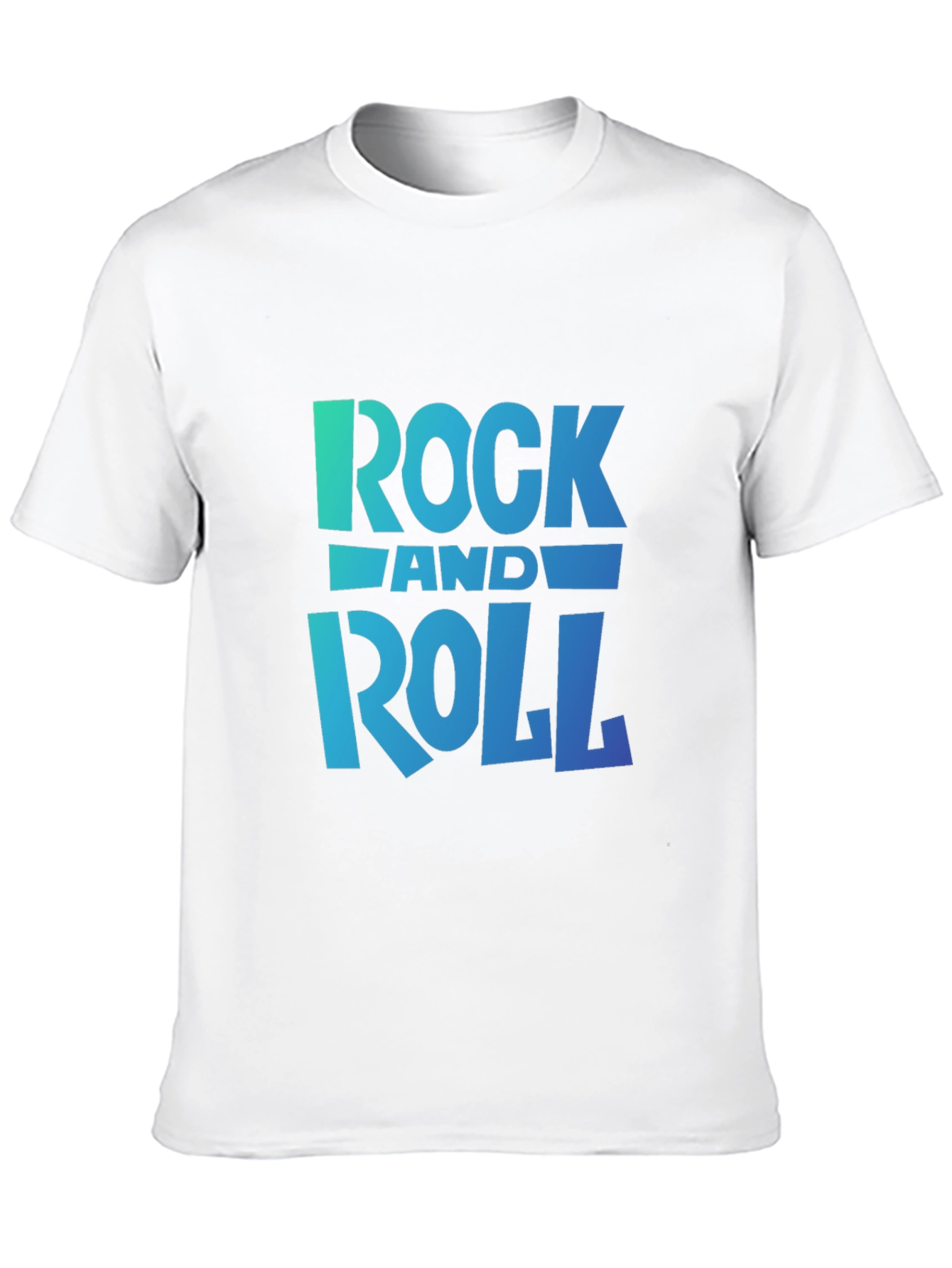 Rock and Roll Graphic Black T-Shirt