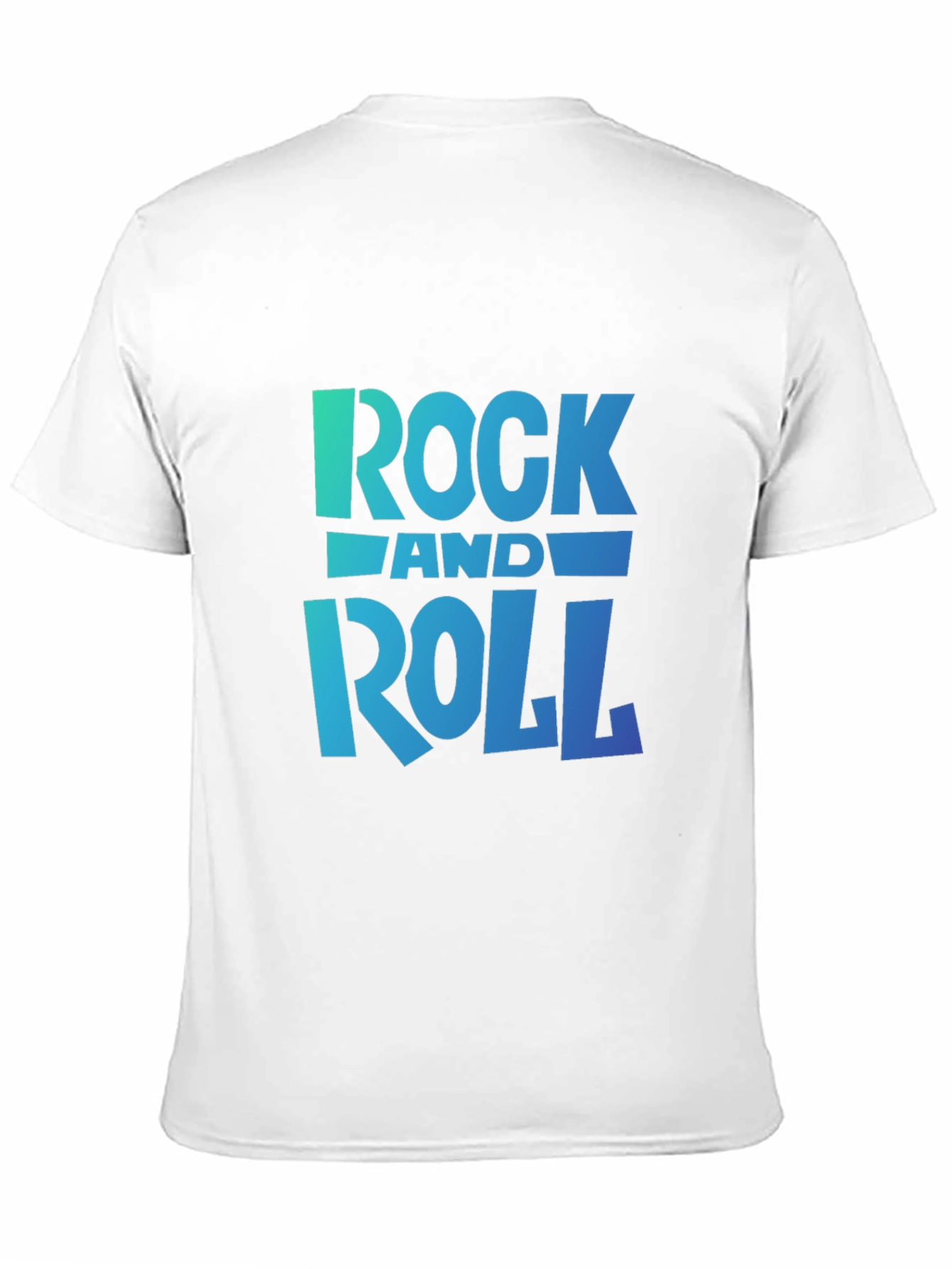 Rock and Roll Graphic Black T-Shirt