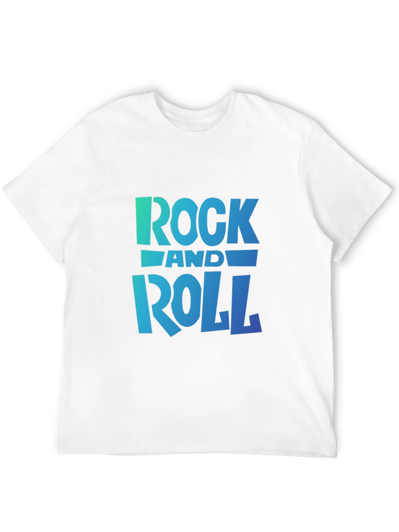 Rock and Roll Graphic Black T-Shirt