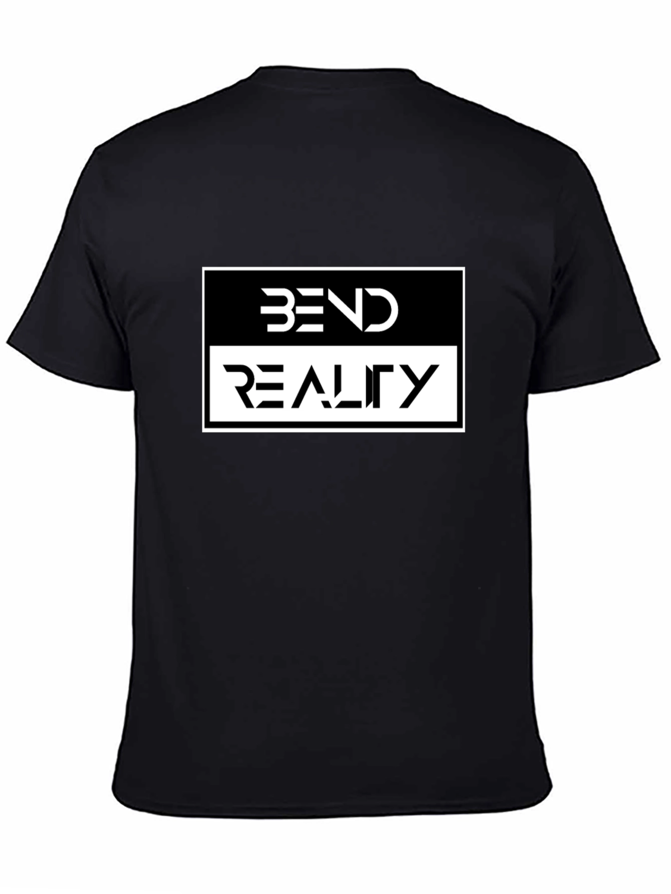 Bend Reality Graphic Tee - Black Cotton