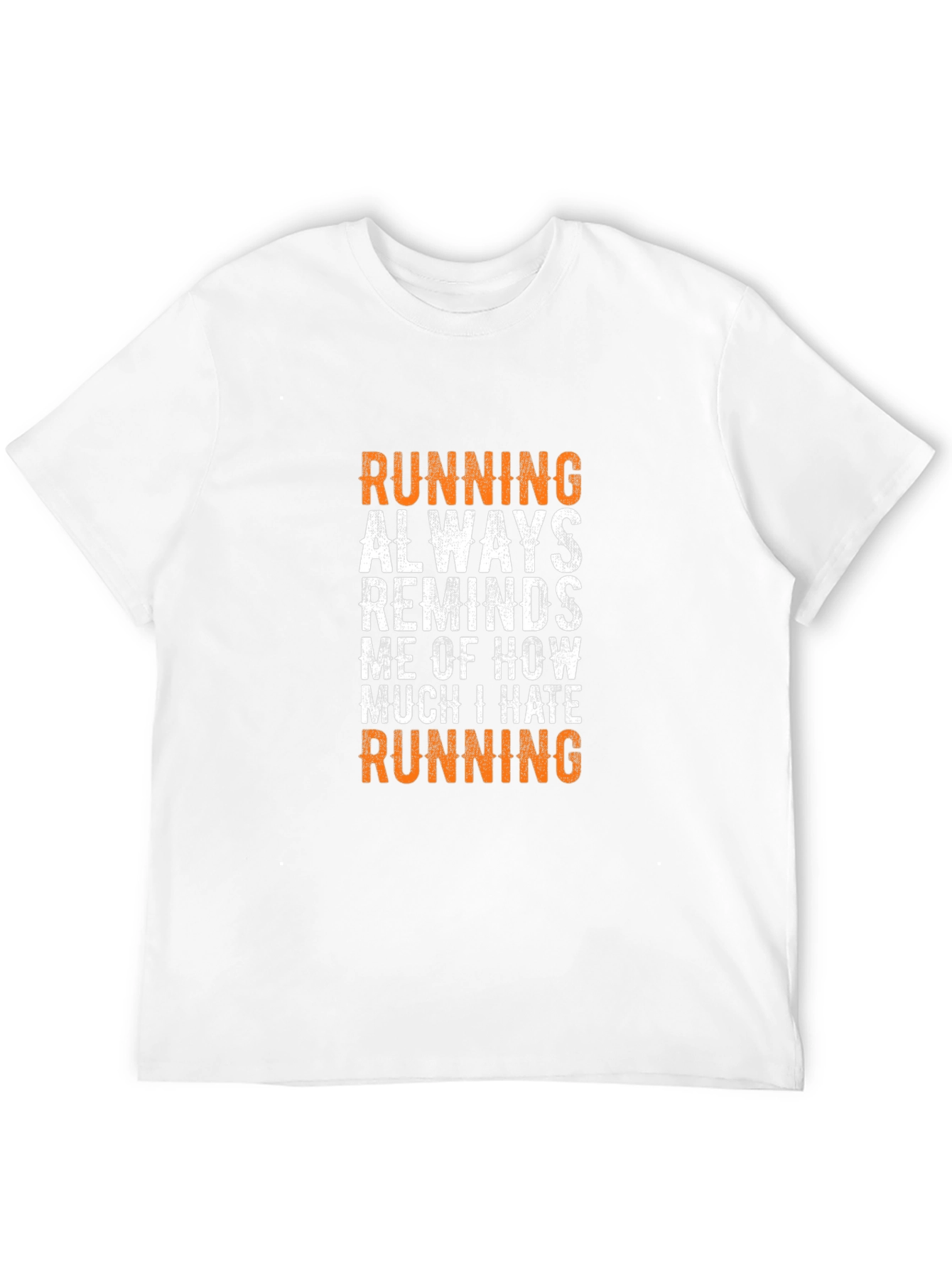 Running Hate Funny T-Shirt | Workout Apparel