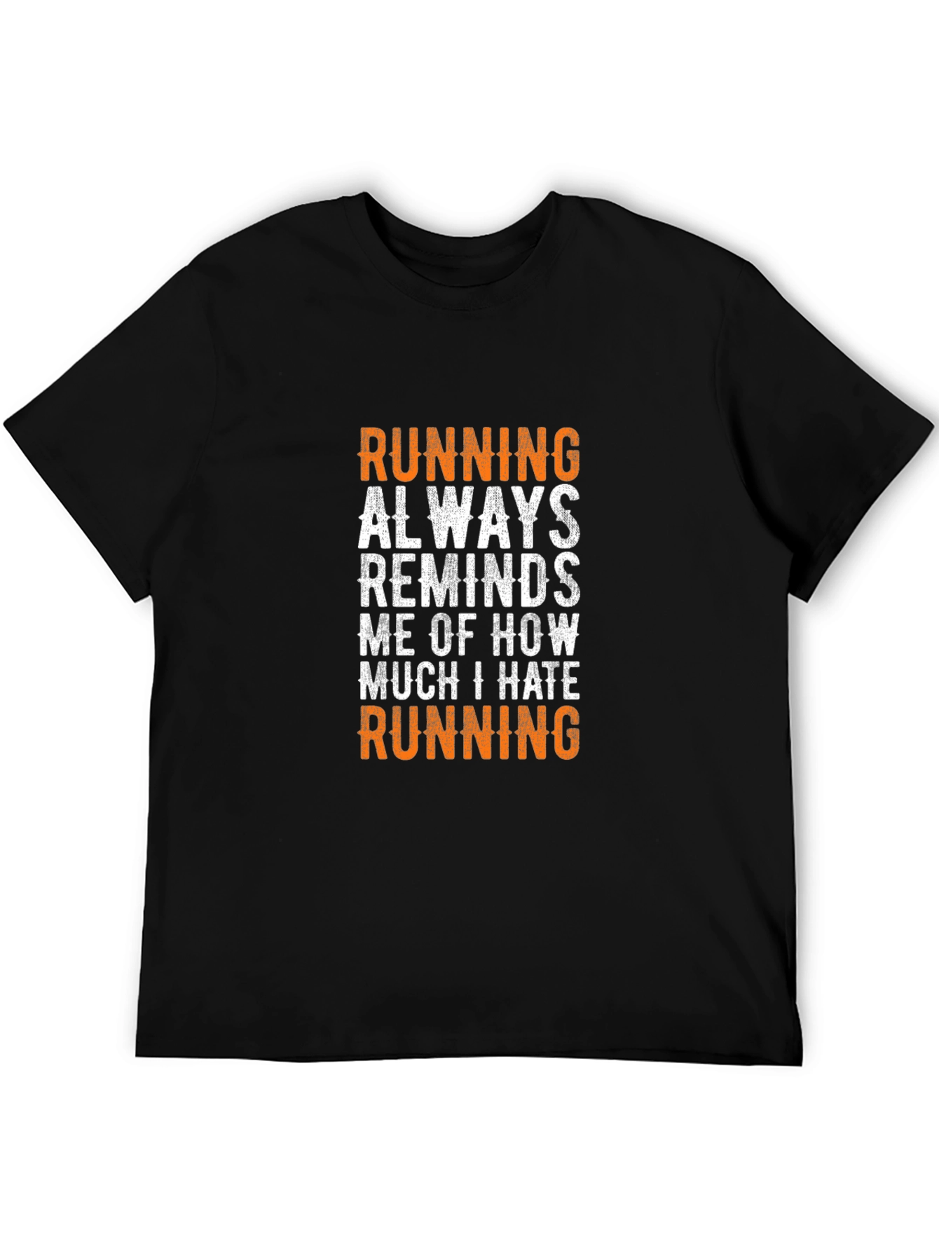 Running Hate Funny T-Shirt | Workout Apparel