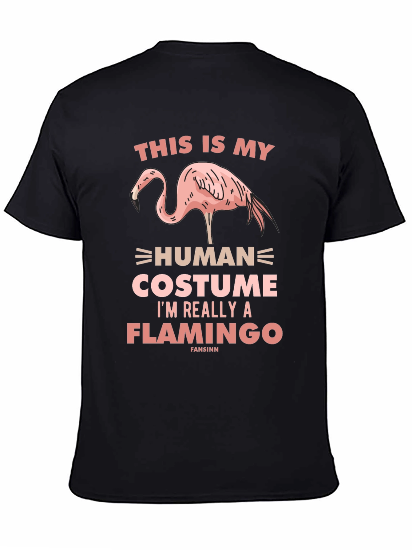 Funny Flamingo Human Costume T-Shirt