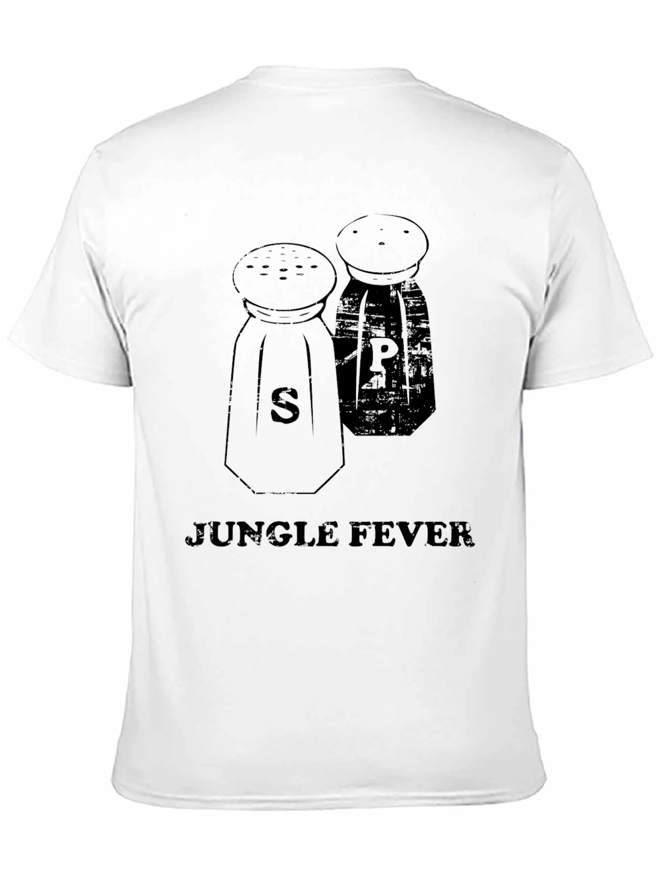 Salt & Pepper Shaker Jungle Fever Black T-Shirt