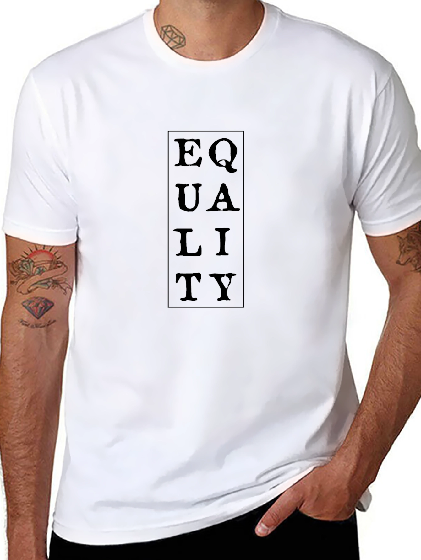Equality Black T-Shirt