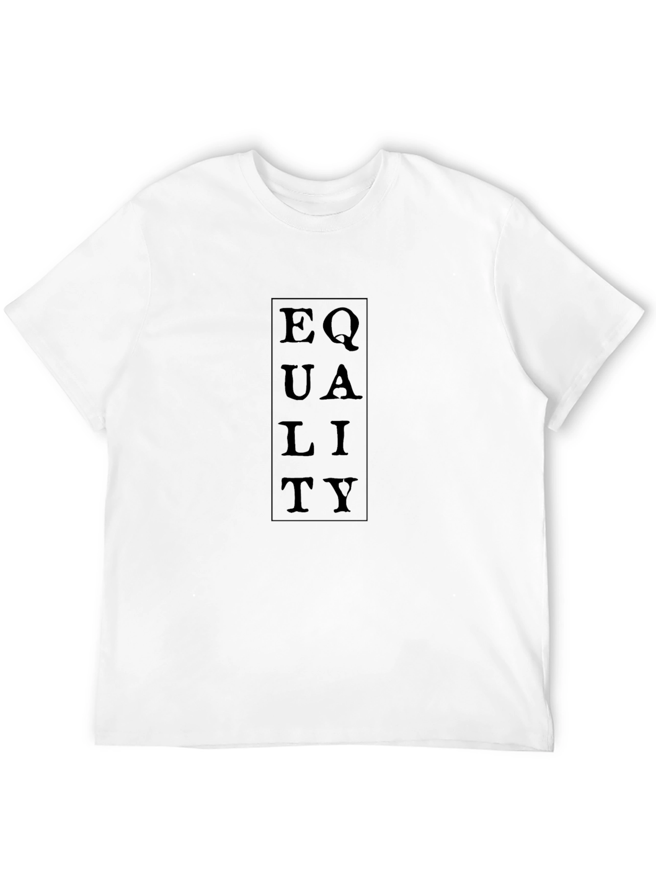 Equality Black T-Shirt