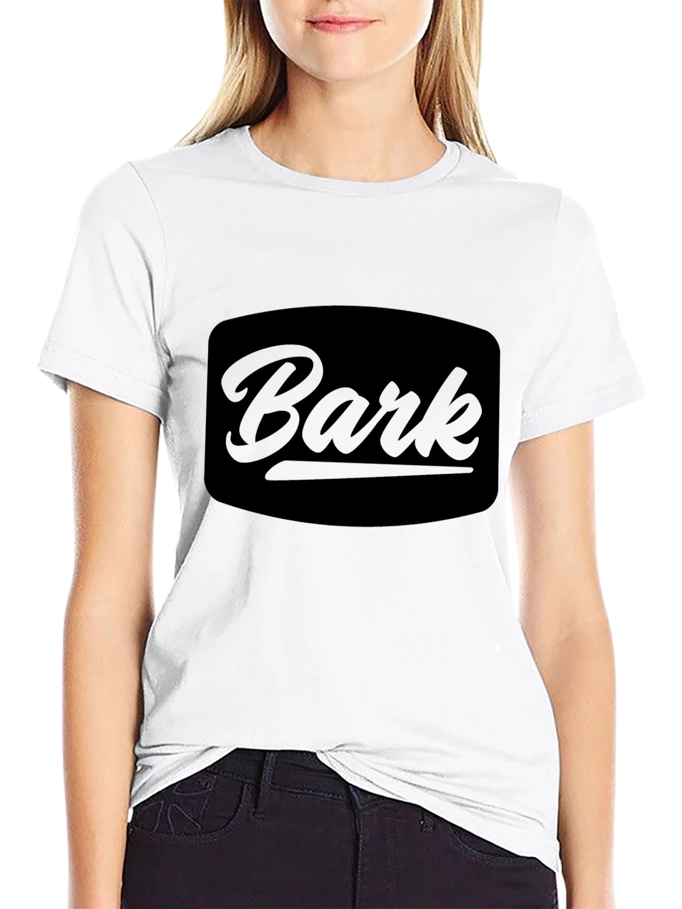 Bark Graphic Tee - Premium Soft Black T-Shirt