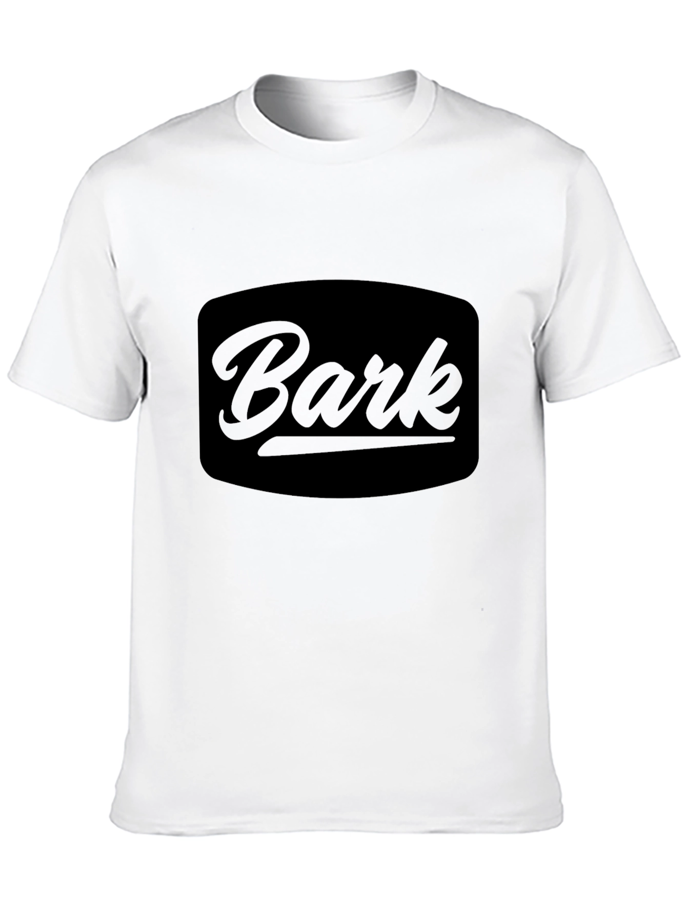 Bark Graphic Tee - Premium Soft Black T-Shirt