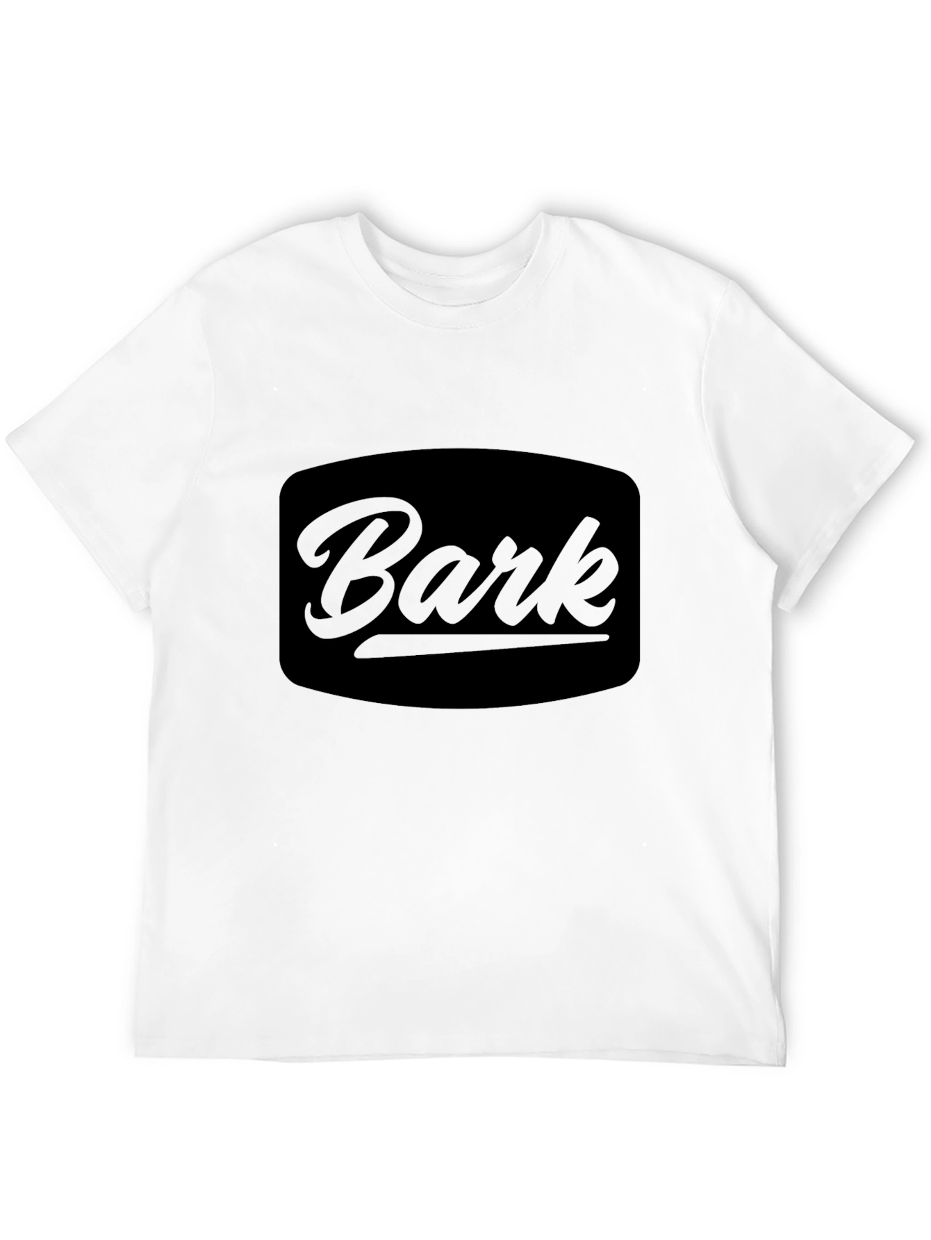 Bark Graphic Tee - Premium Soft Black T-Shirt