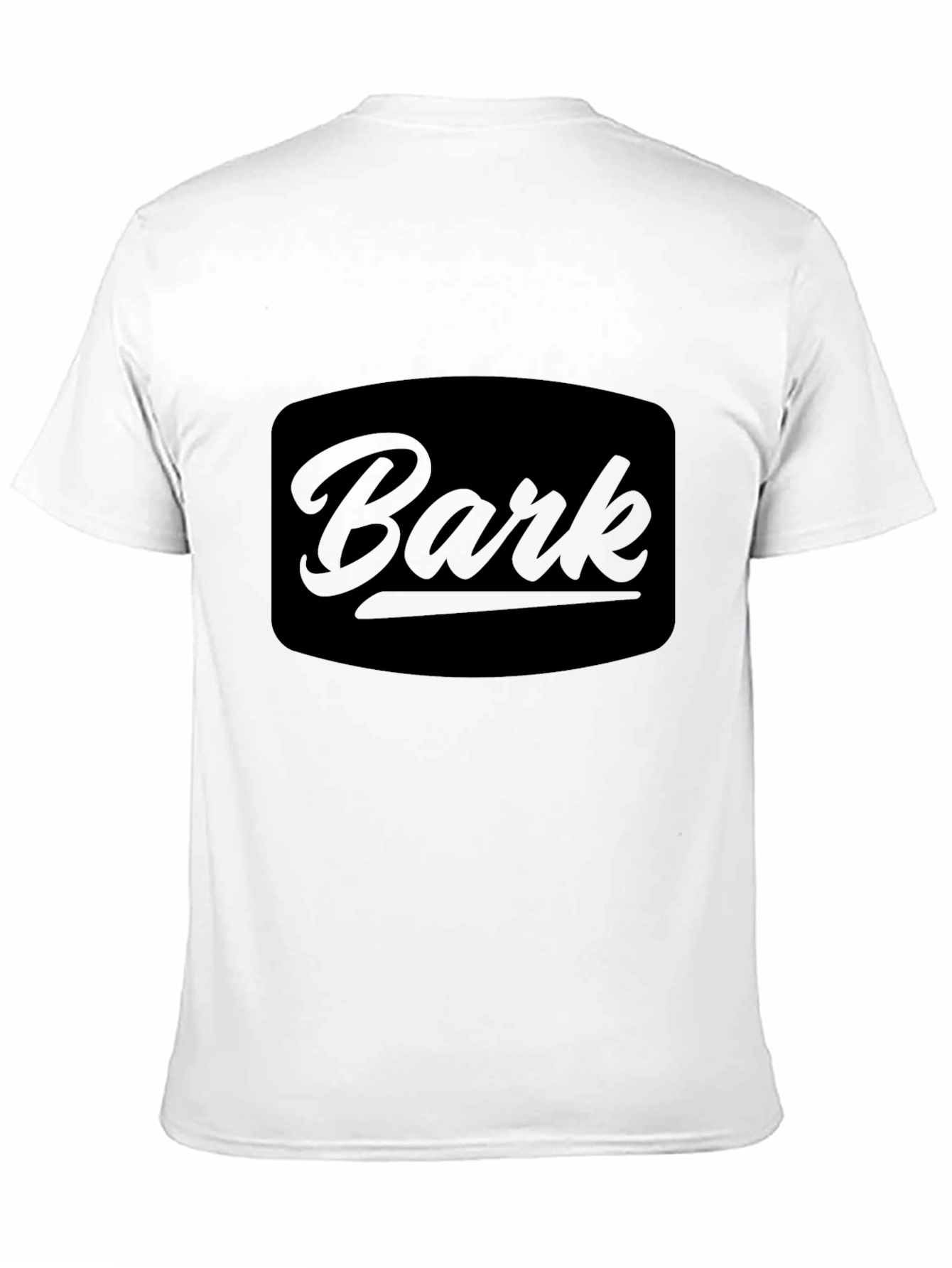Bark Graphic Tee - Premium Soft Black T-Shirt