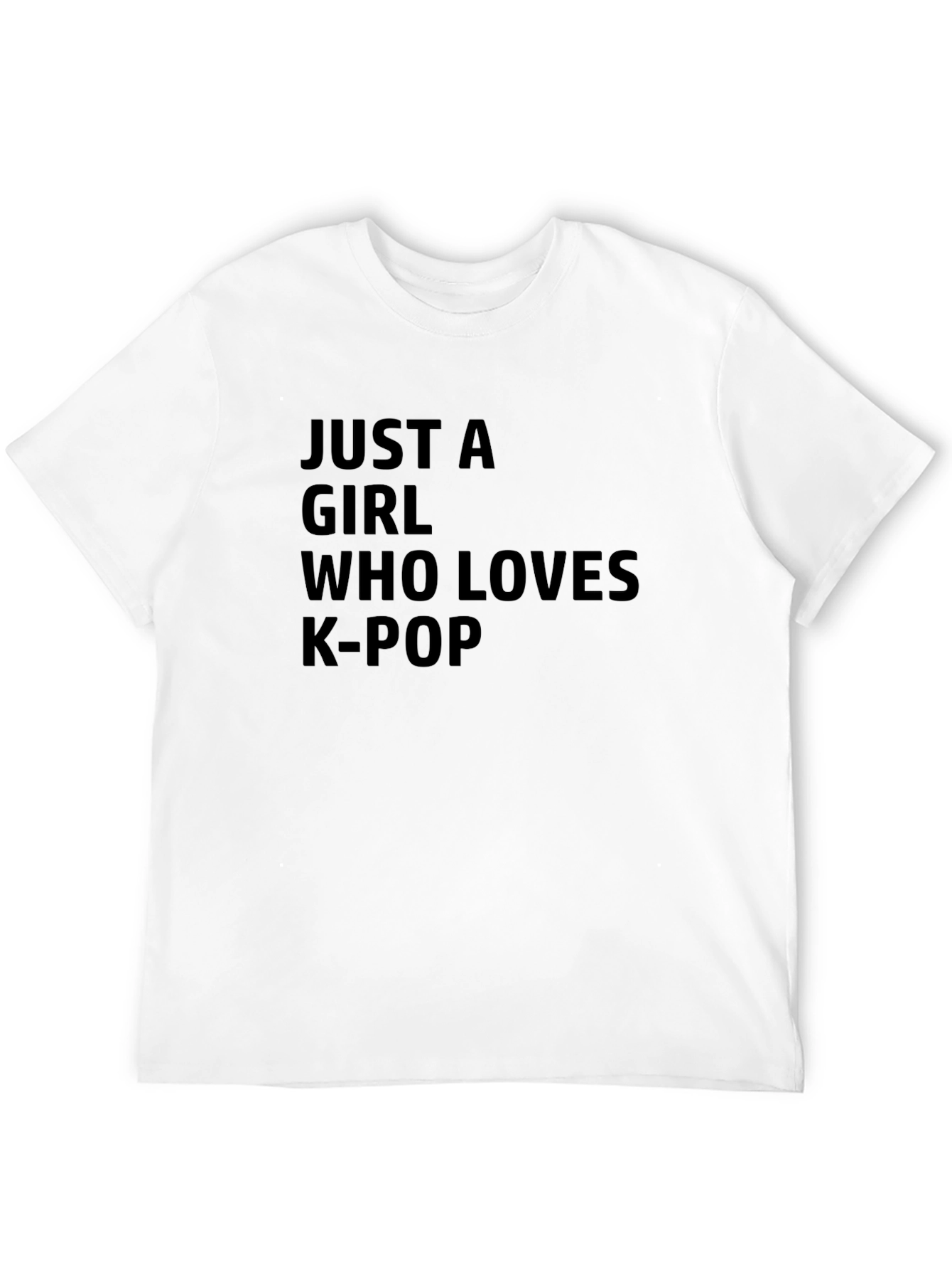 Just A Girl Who Loves K-Pop T-Shirt