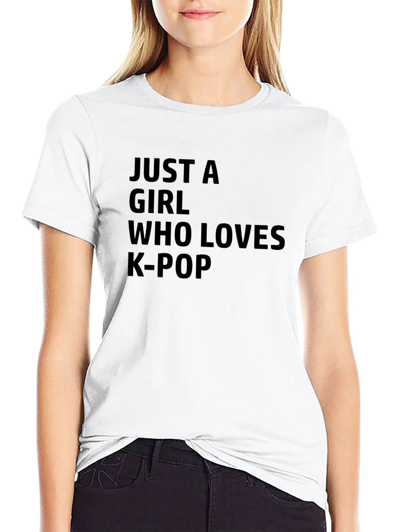 Just A Girl Who Loves K-Pop T-Shirt