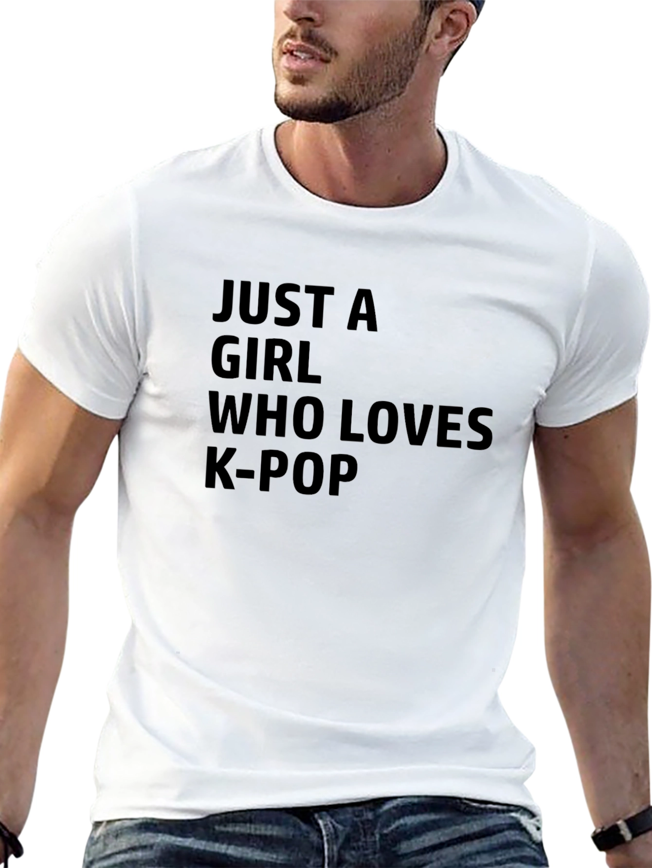 Just A Girl Who Loves K-Pop T-Shirt