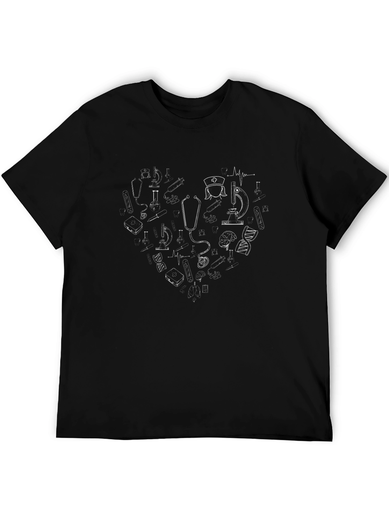 Medical Heart T-Shirt - Nurse Doctor Healthcare Tee