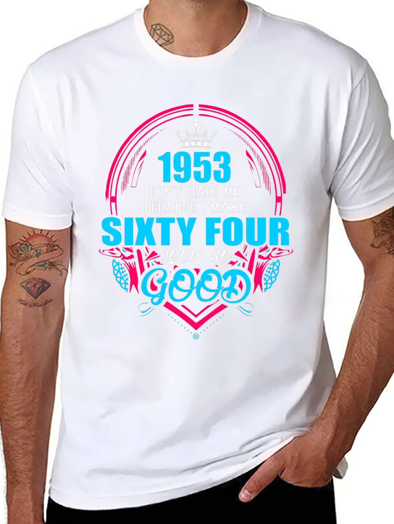 1953 Sixty Four Birthday Graphic Tee