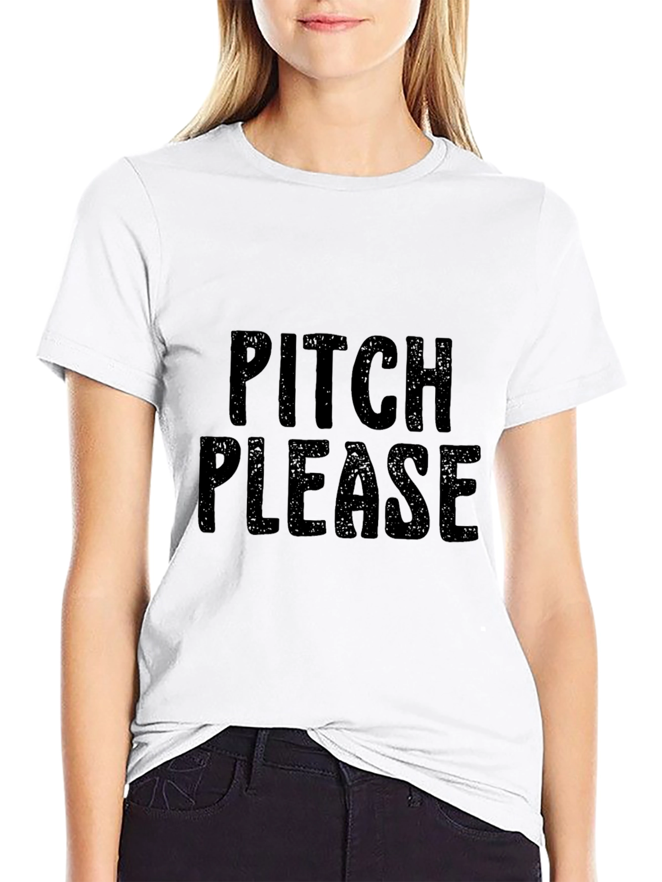 Pitch Please Funny Sarcastic T-Shirt