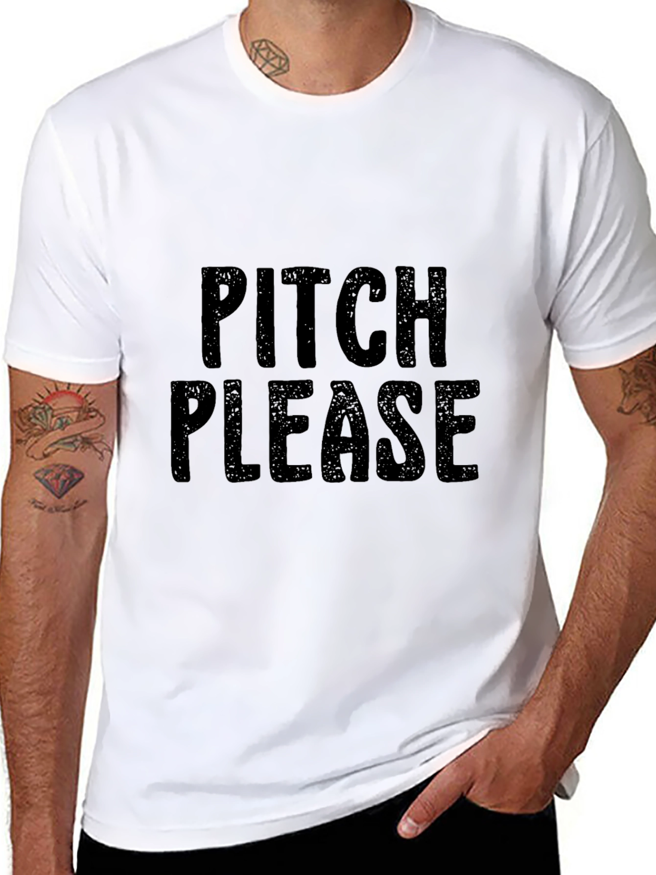 Pitch Please Funny Sarcastic T-Shirt