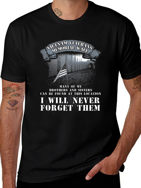Vietnam Veterans Memorial Wall T-Shirt