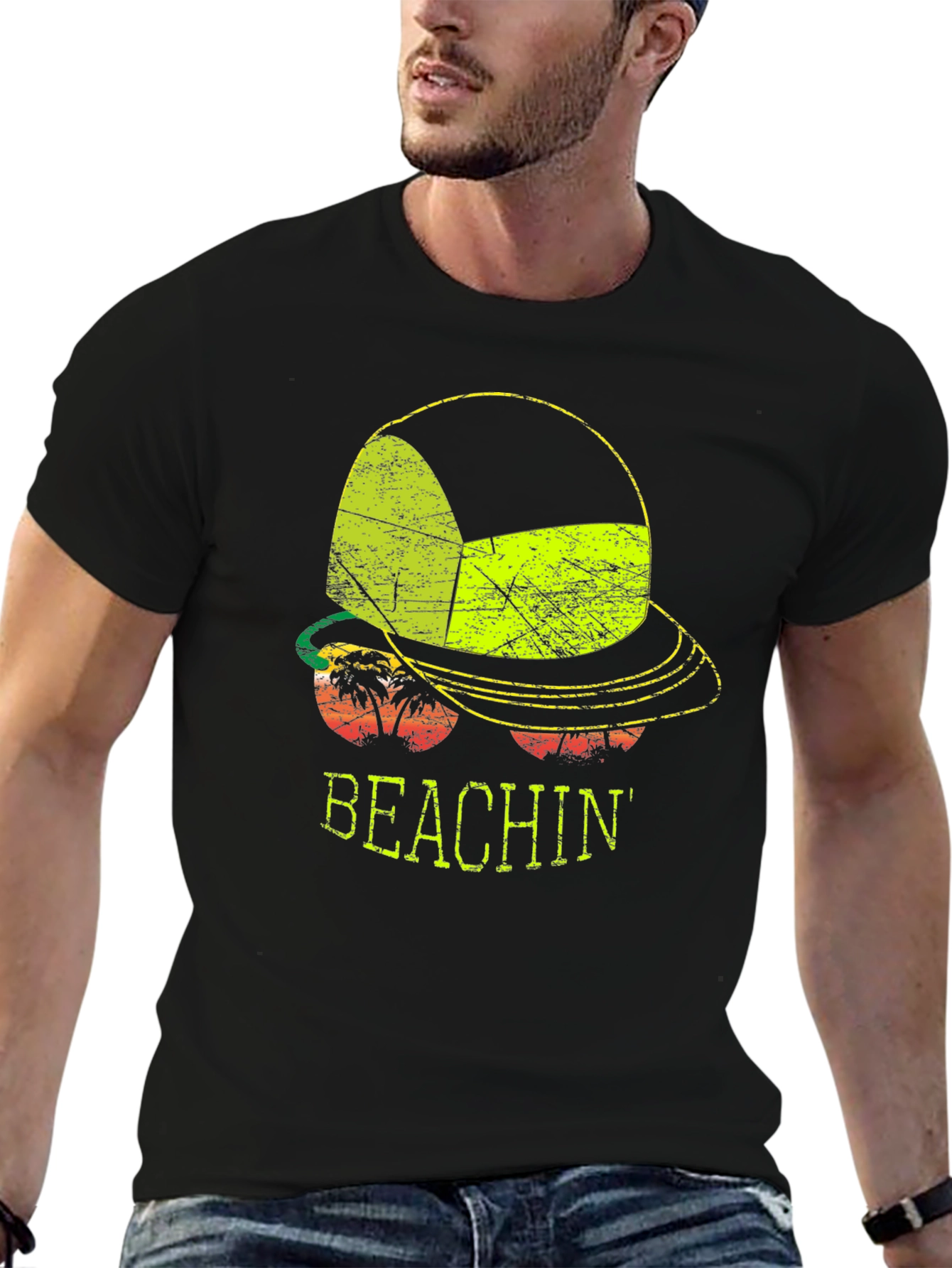 Beachin Graphic Tee - Summer Vibes