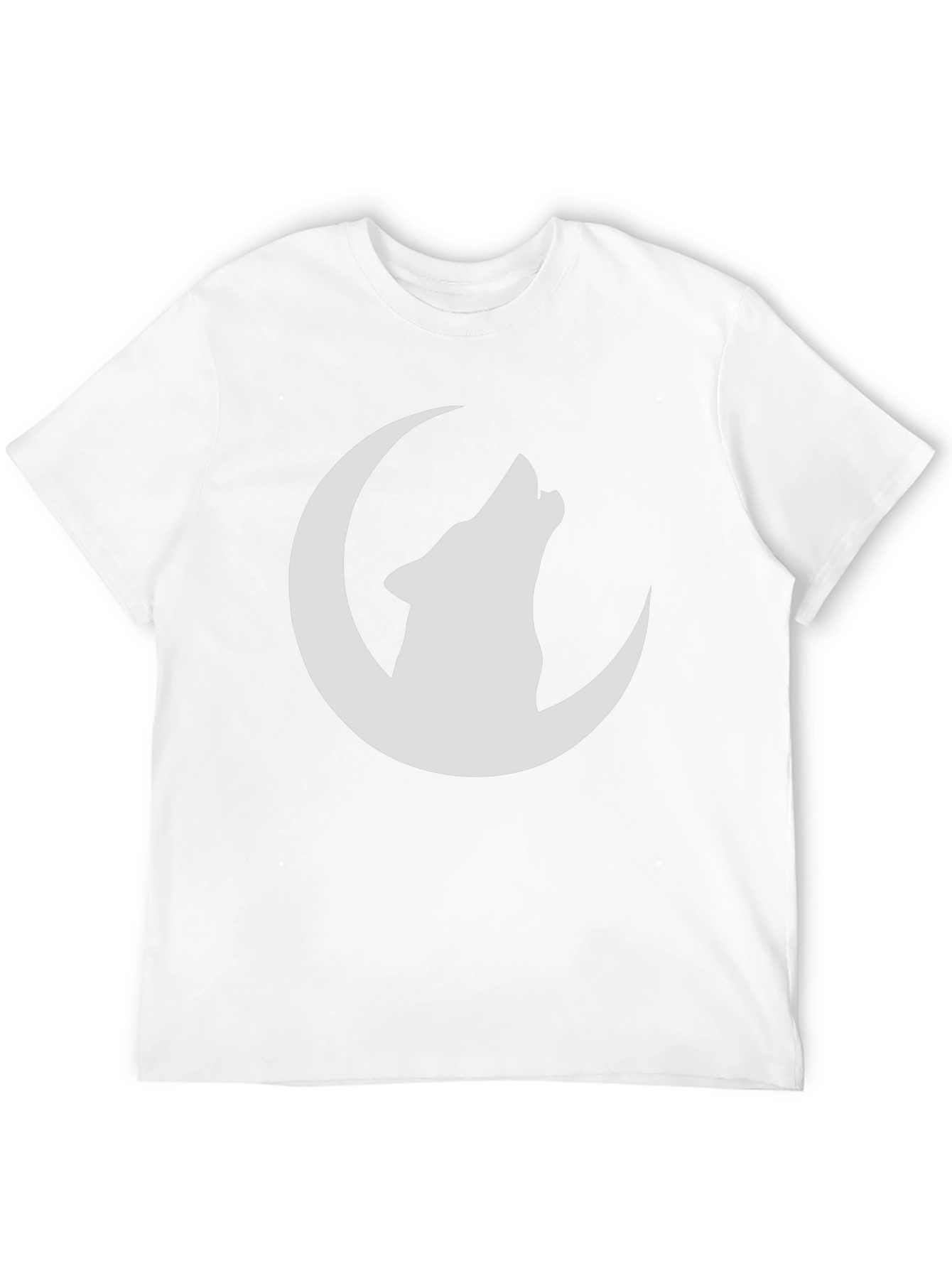 Wolf Moon Graphic Tee - Stylish Black T-Shirt