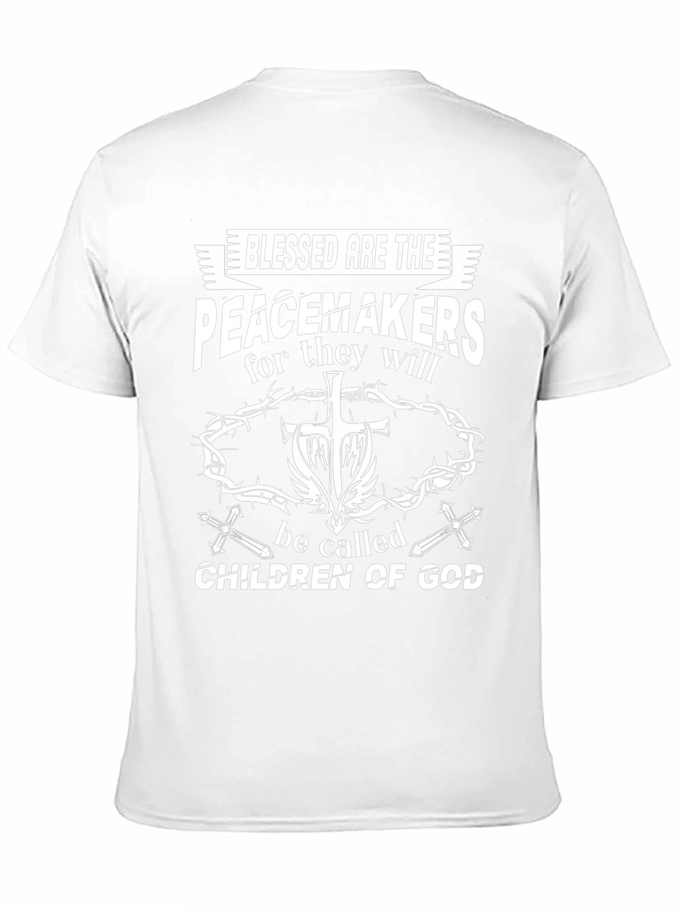 Blessed Are The Peacemakers Graphic T-Shirt