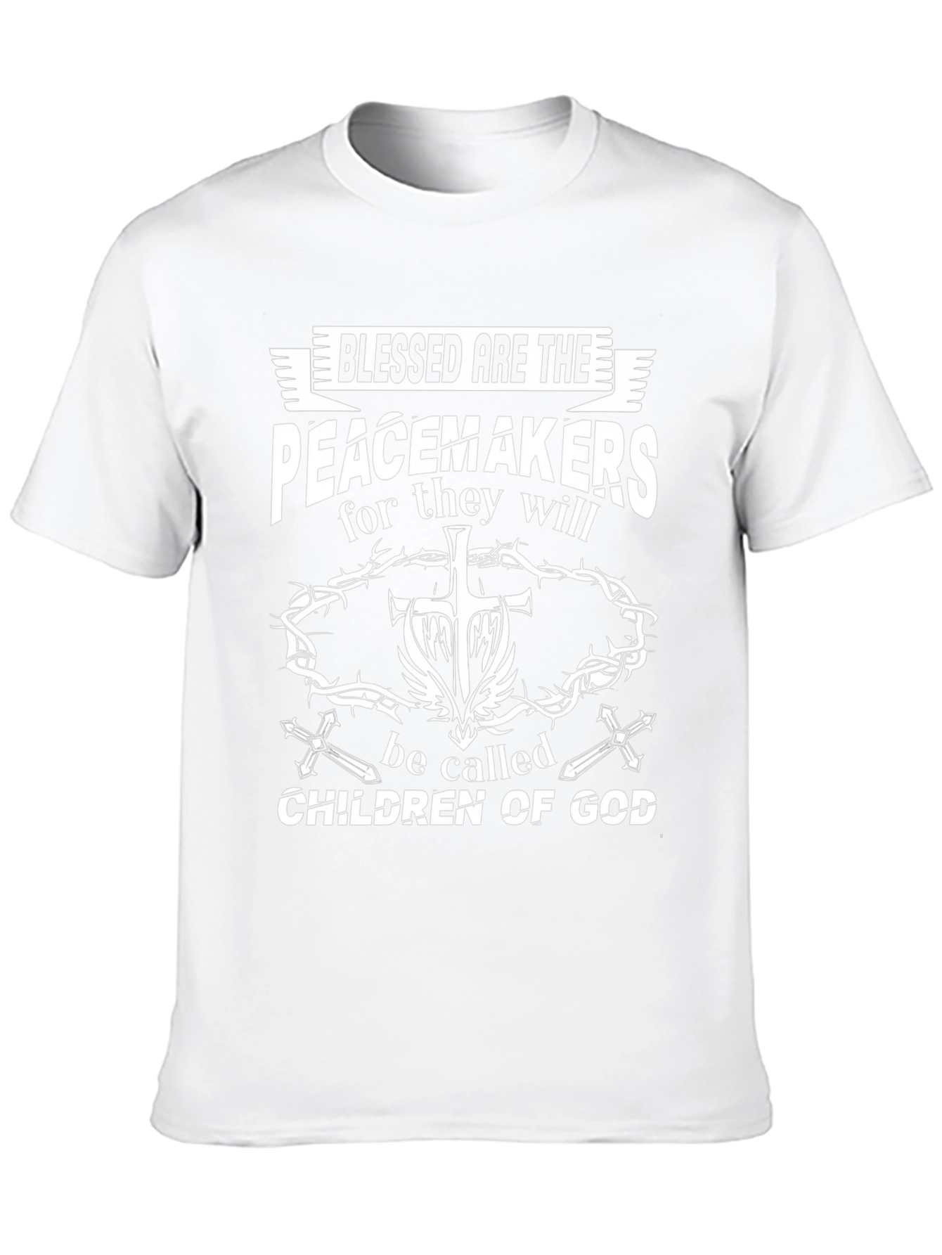 Blessed Are The Peacemakers Graphic T-Shirt