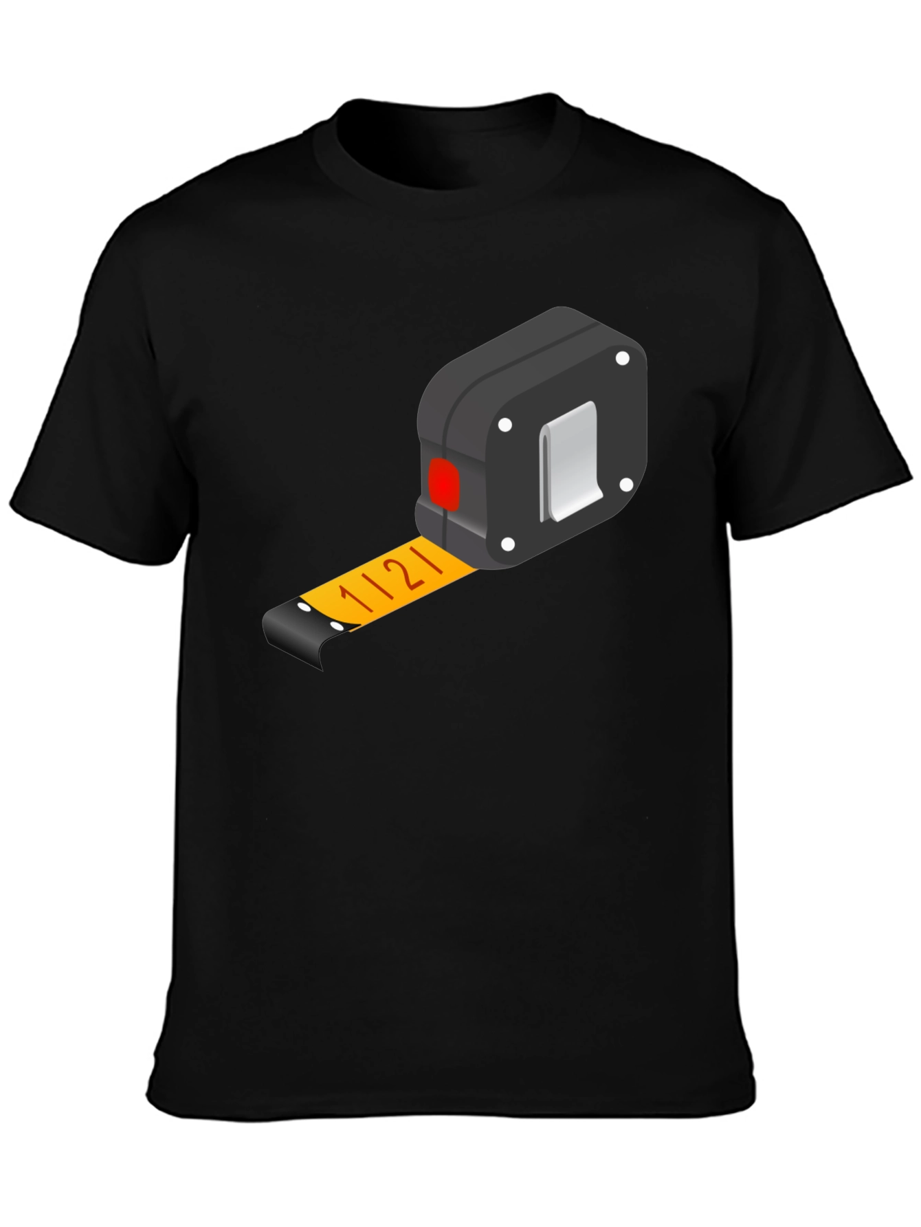 Measure Up: Novelty Tape Measure Graphic Tee