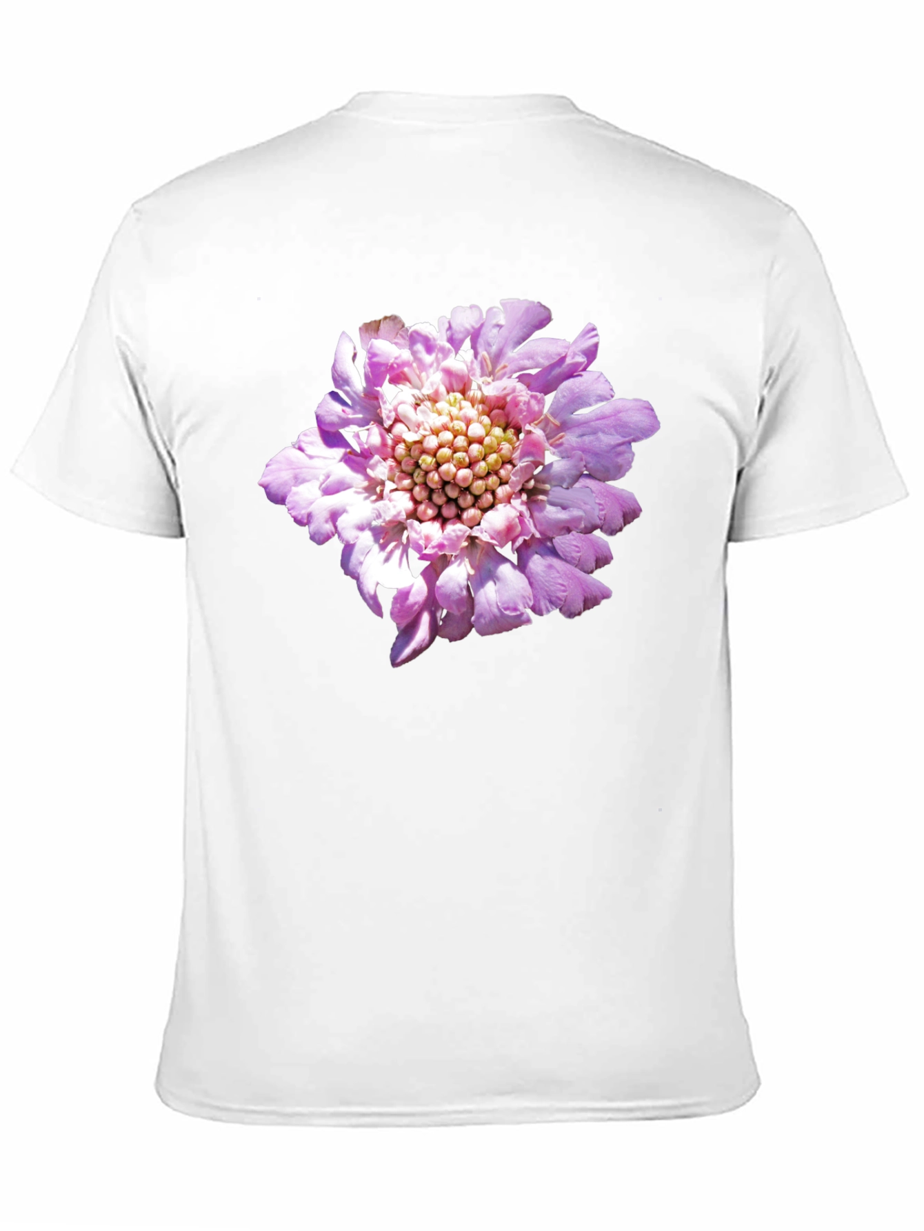 Floral Print Black T-Shirt