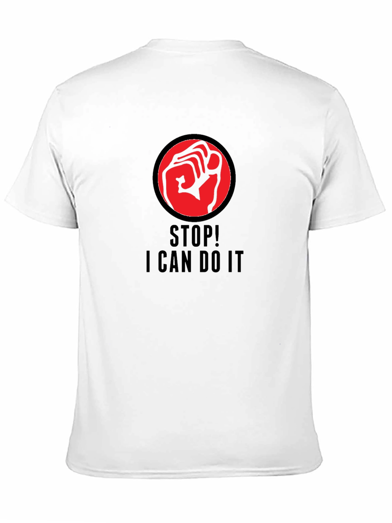 Empowering Stop! I Can Do It Graphic T-Shirt