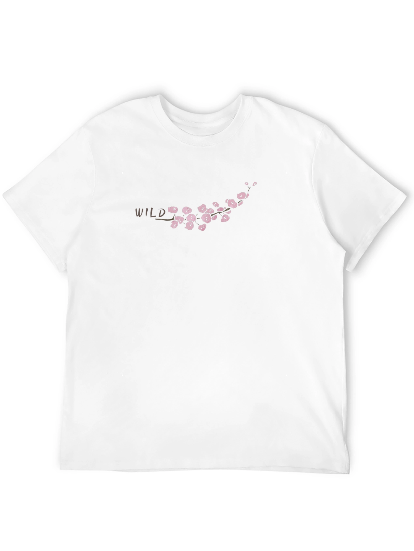 Wild Cherry Blossom T-Shirt - Black