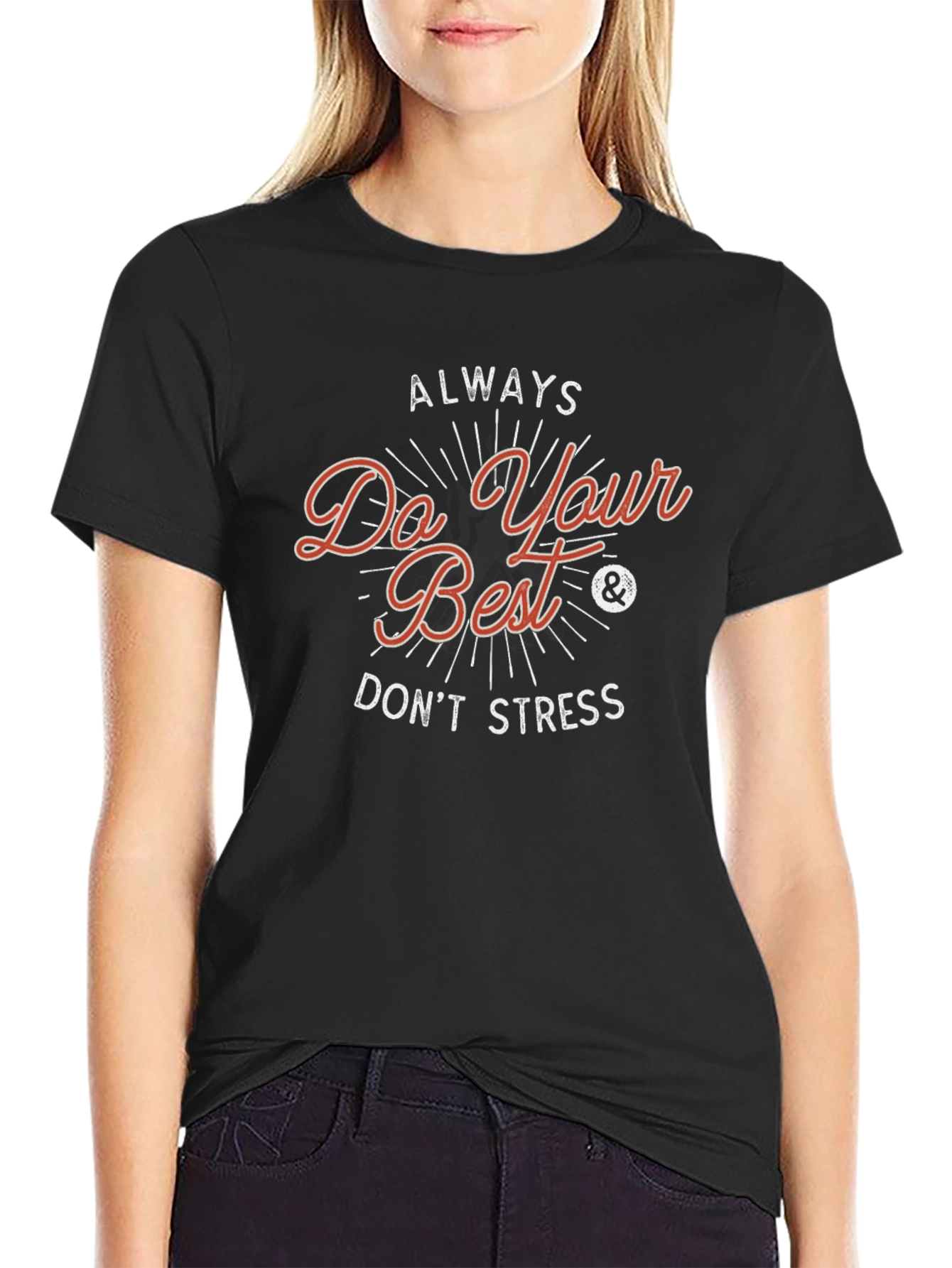 Always Do Your Best Graphic T-Shirt - Relaxed Fit