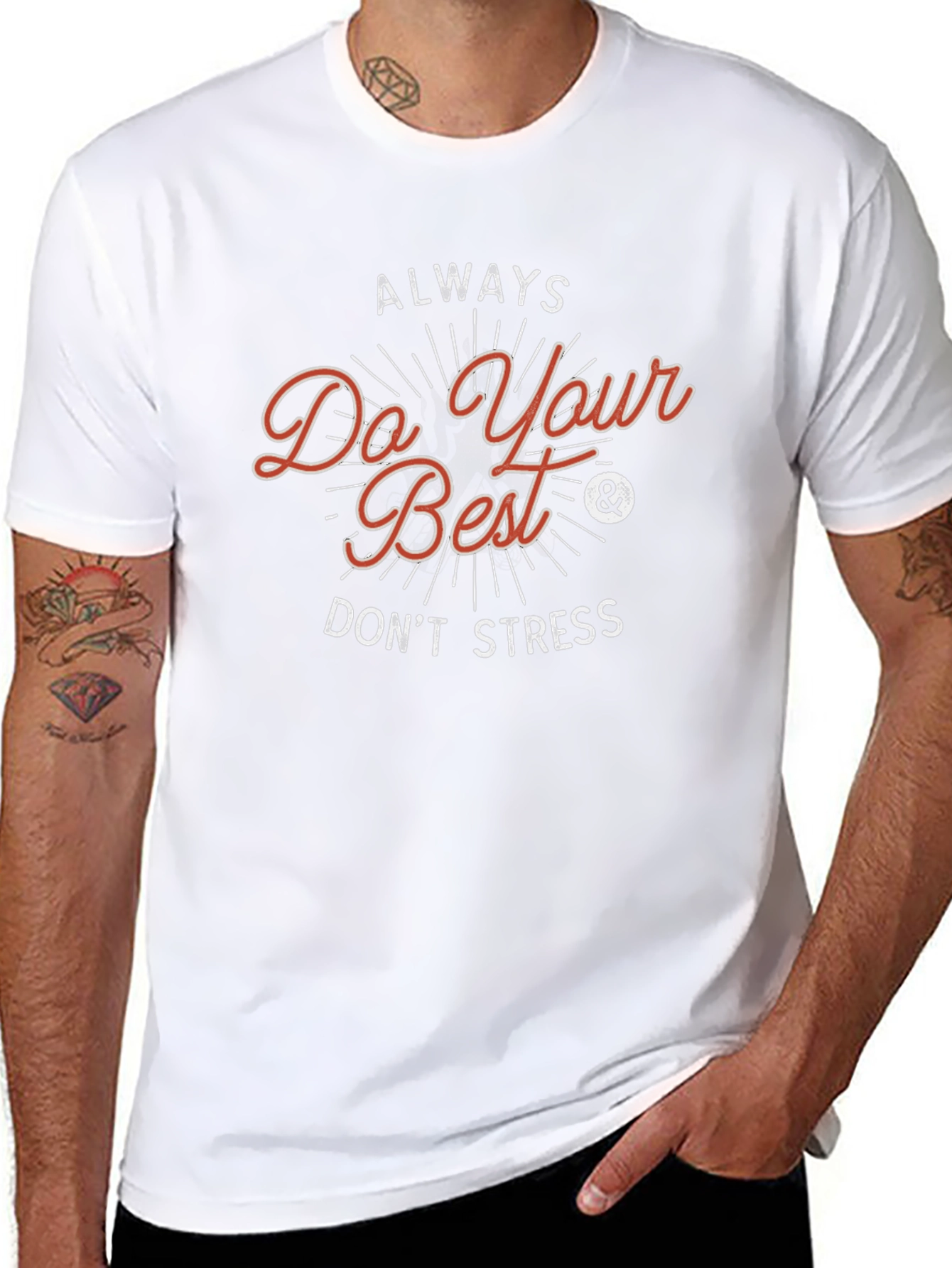 Always Do Your Best Graphic T-Shirt - Relaxed Fit
