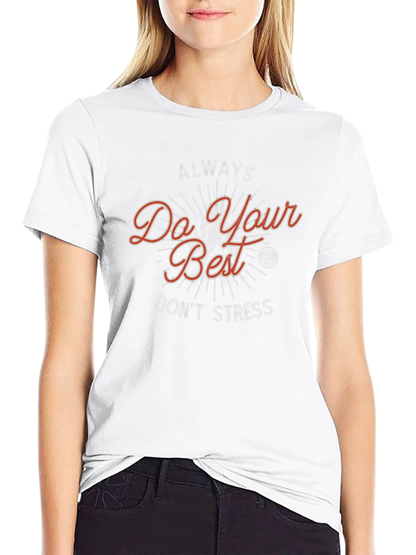 Always Do Your Best Graphic T-Shirt - Relaxed Fit