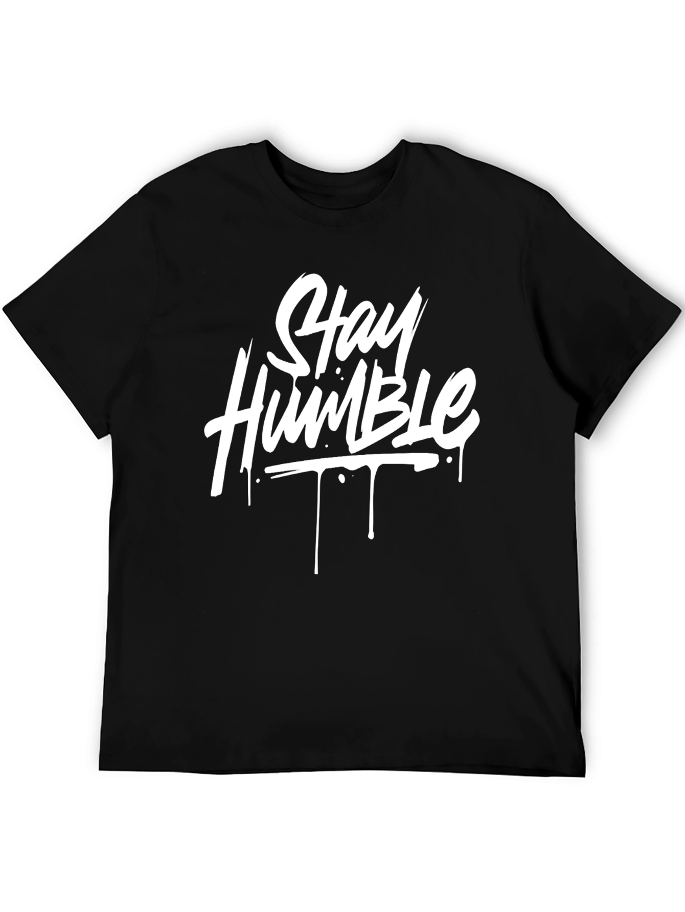 Stay Humble Black Graphic Tee