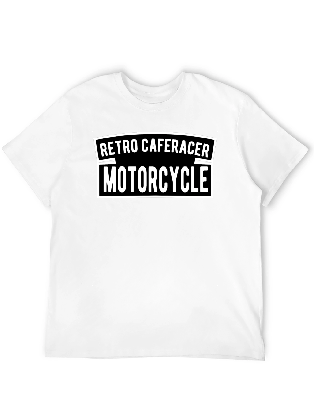 Retro Caferacer Motorcycle T-Shirt