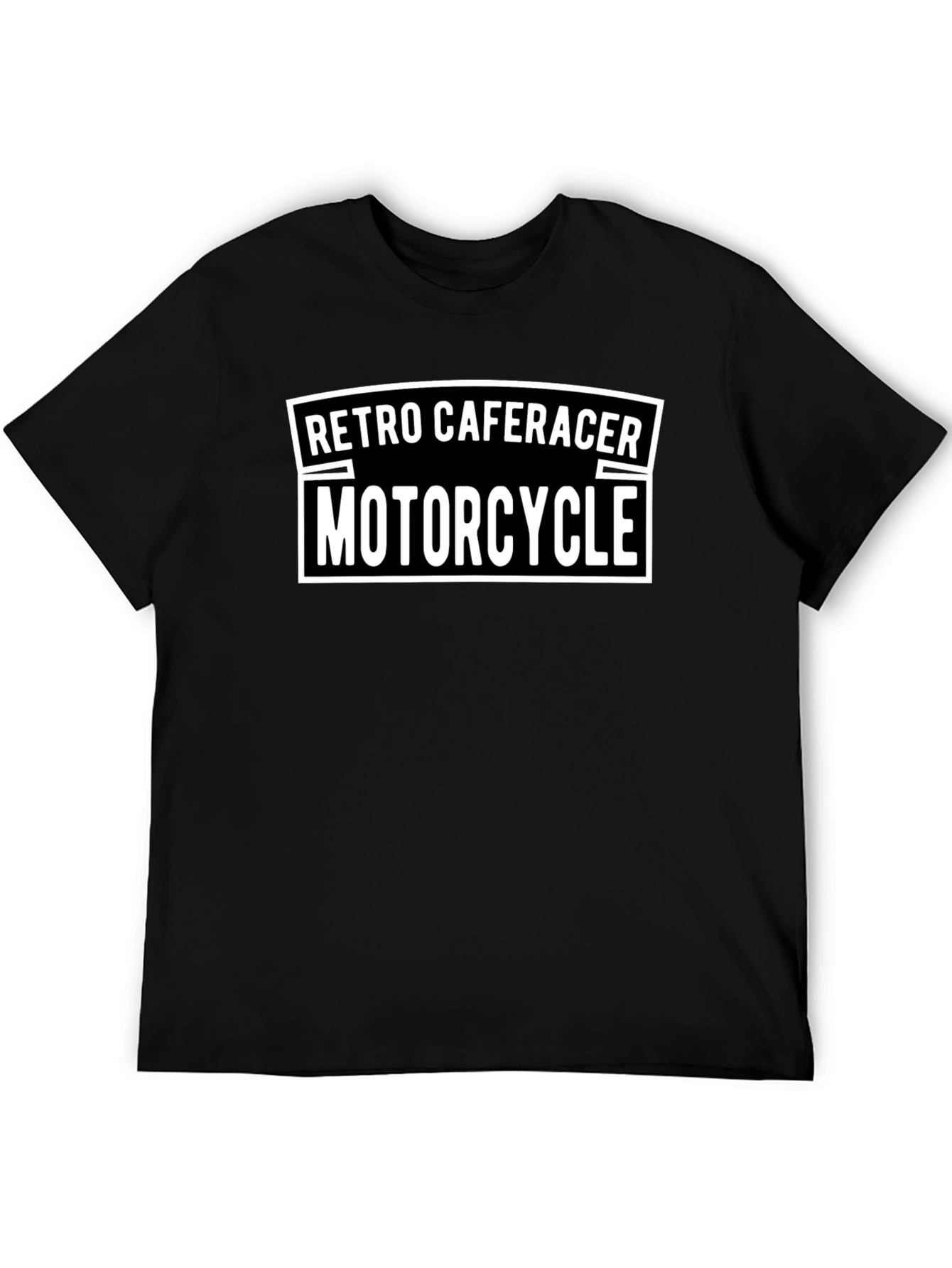 Retro Caferacer Motorcycle T-Shirt